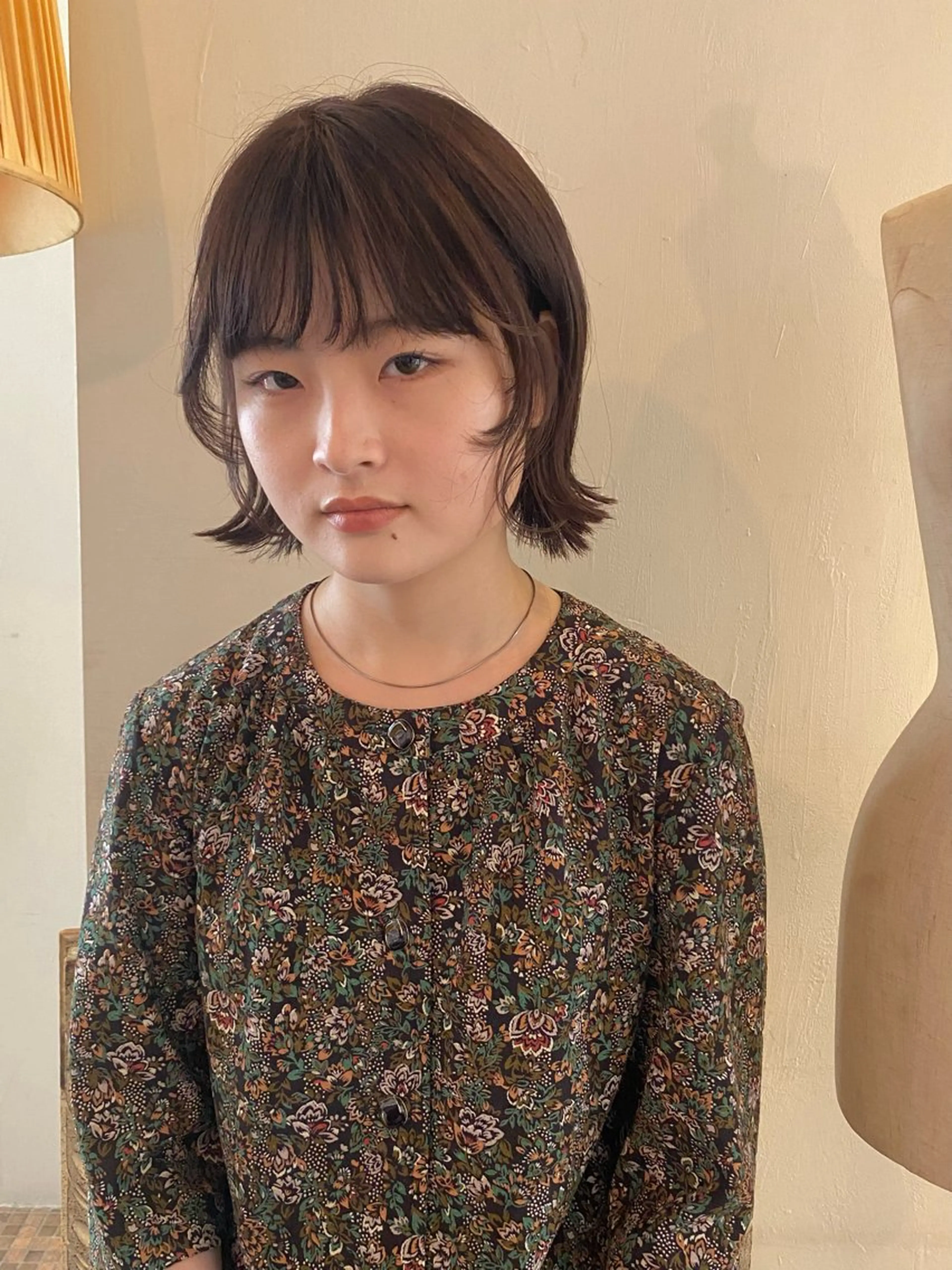 ショート カラー 小日向 沙織のヘアスタイル