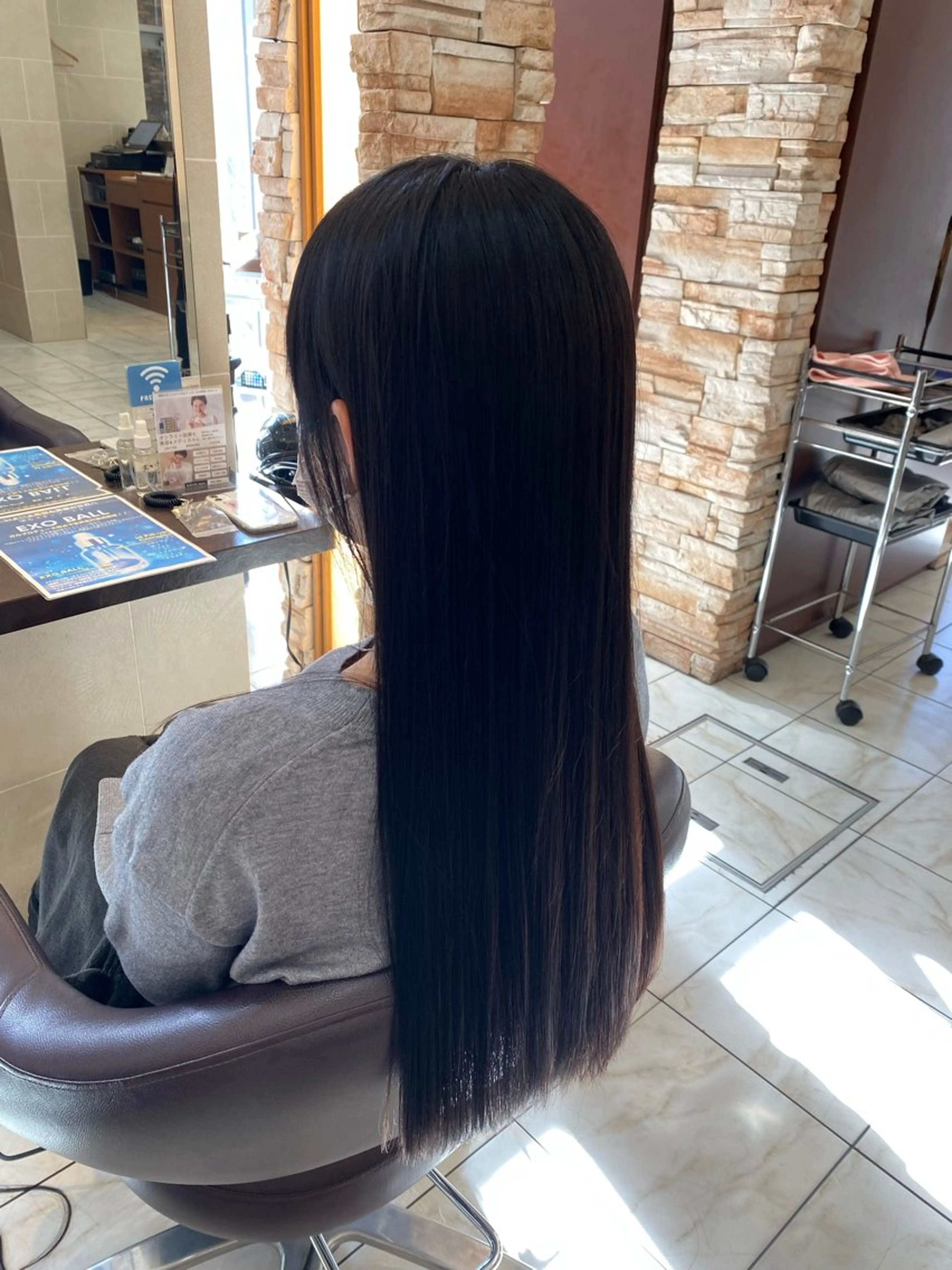 ロング ⭐️透明感カラー/ パーマ⭐️宮野翔のヘアスタイル