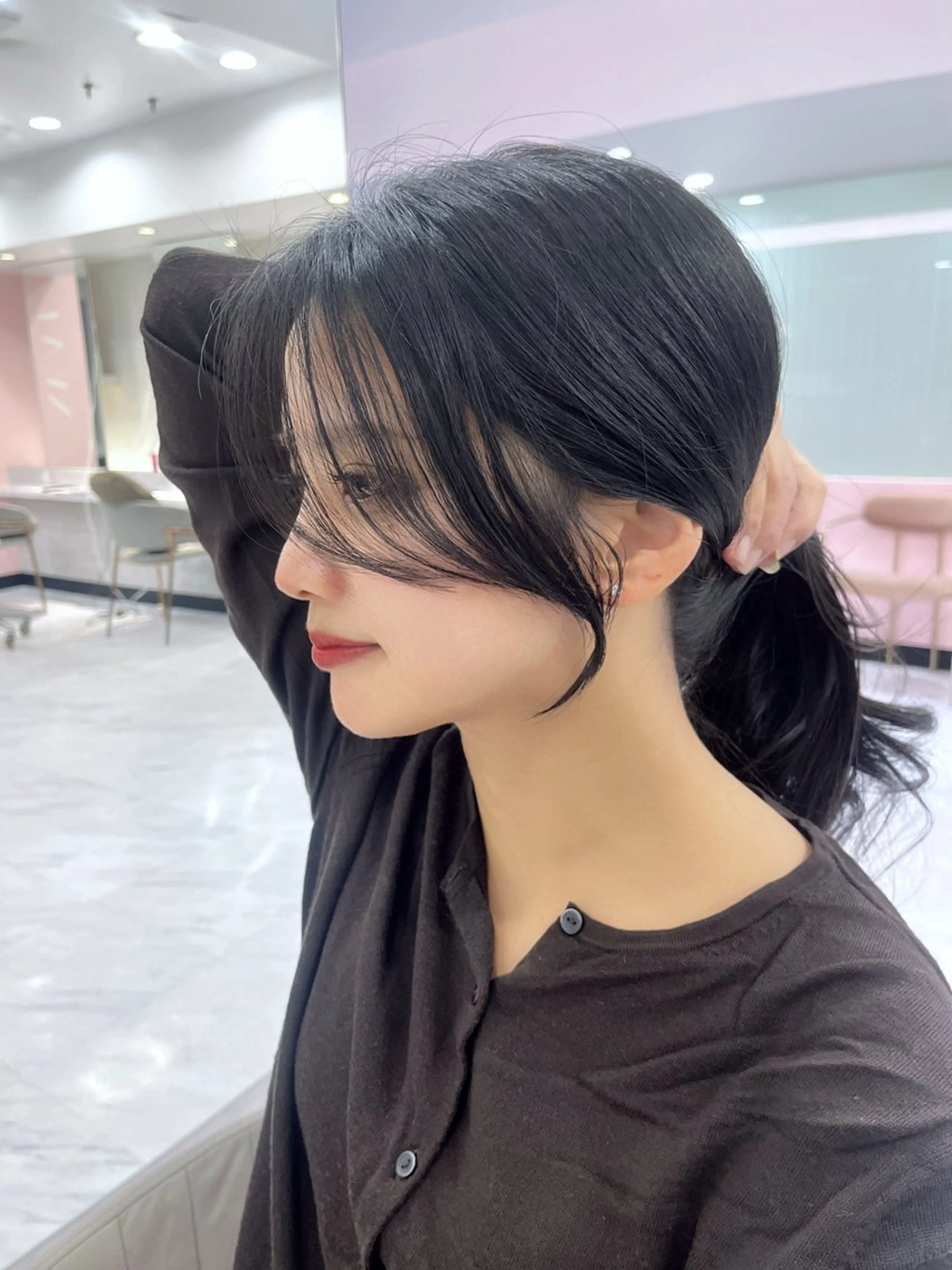 ロング カット トリートメント 韓国ヘア/髪質改善 TAKAHIROのヘアスタイル