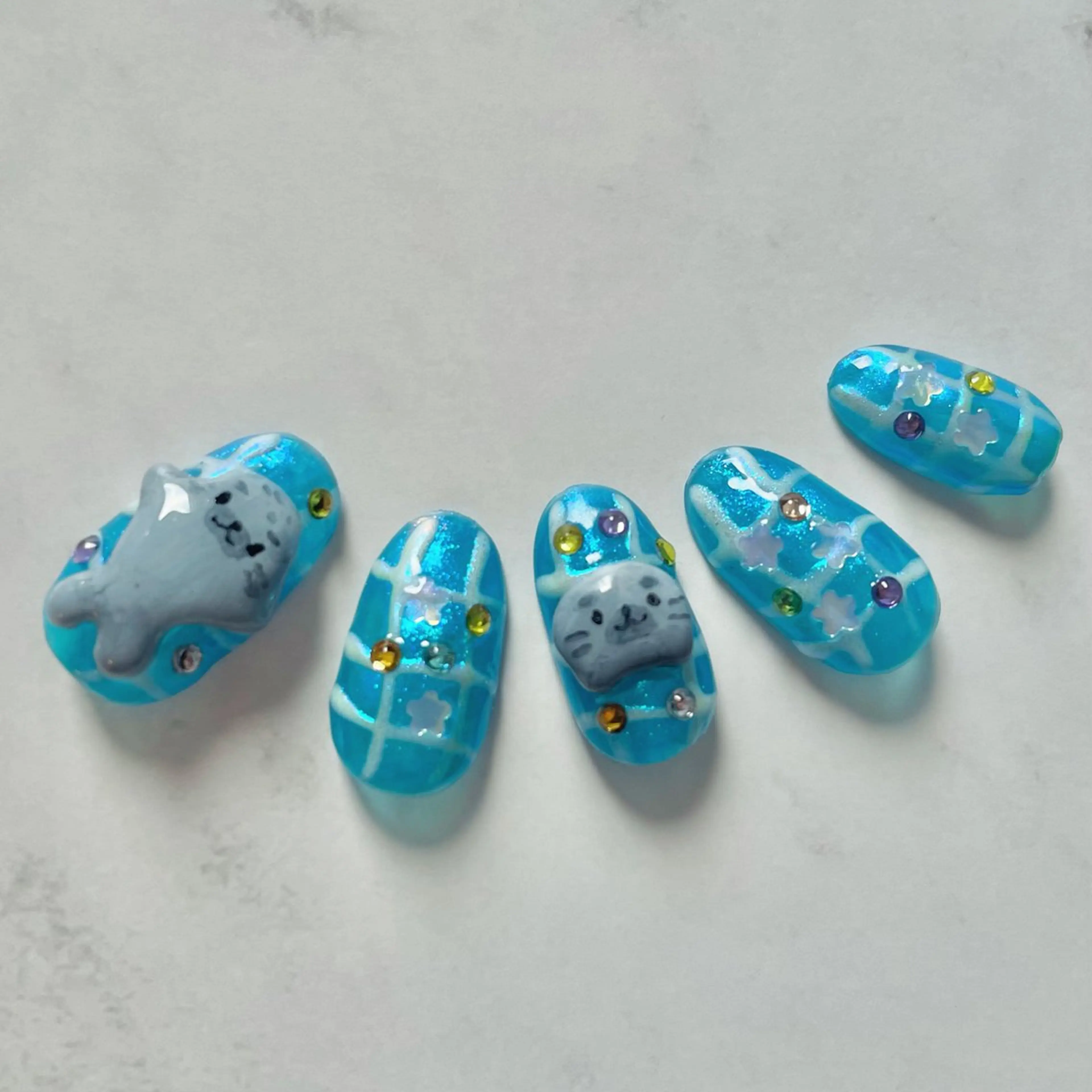 ネイル GO TODAY SHAiRE SALON 原宿Kalon店所属・Hinako ☁のネイルデザイン