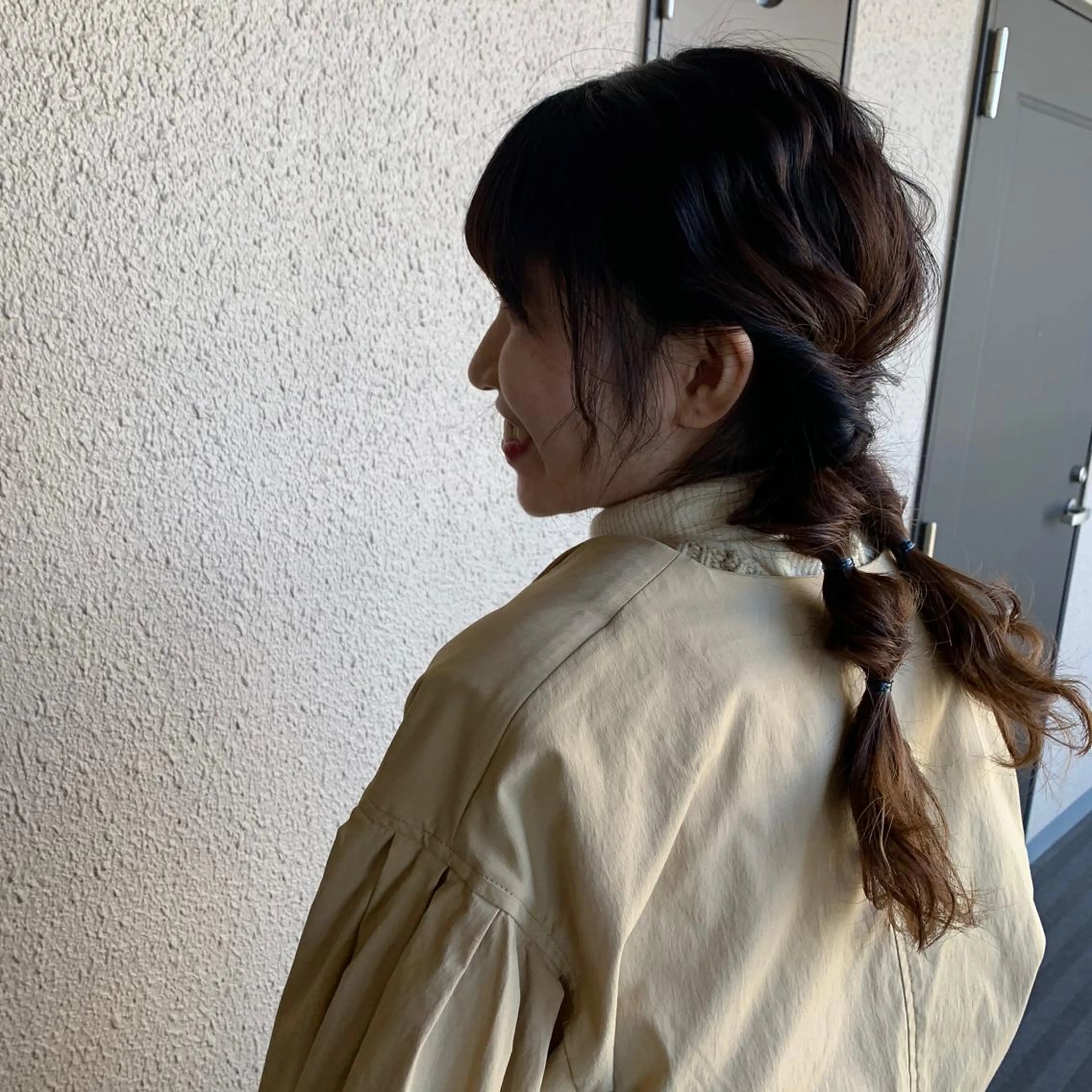 セミロング ヘアアレンジ chouette/ 根本優希のヘアスタイル