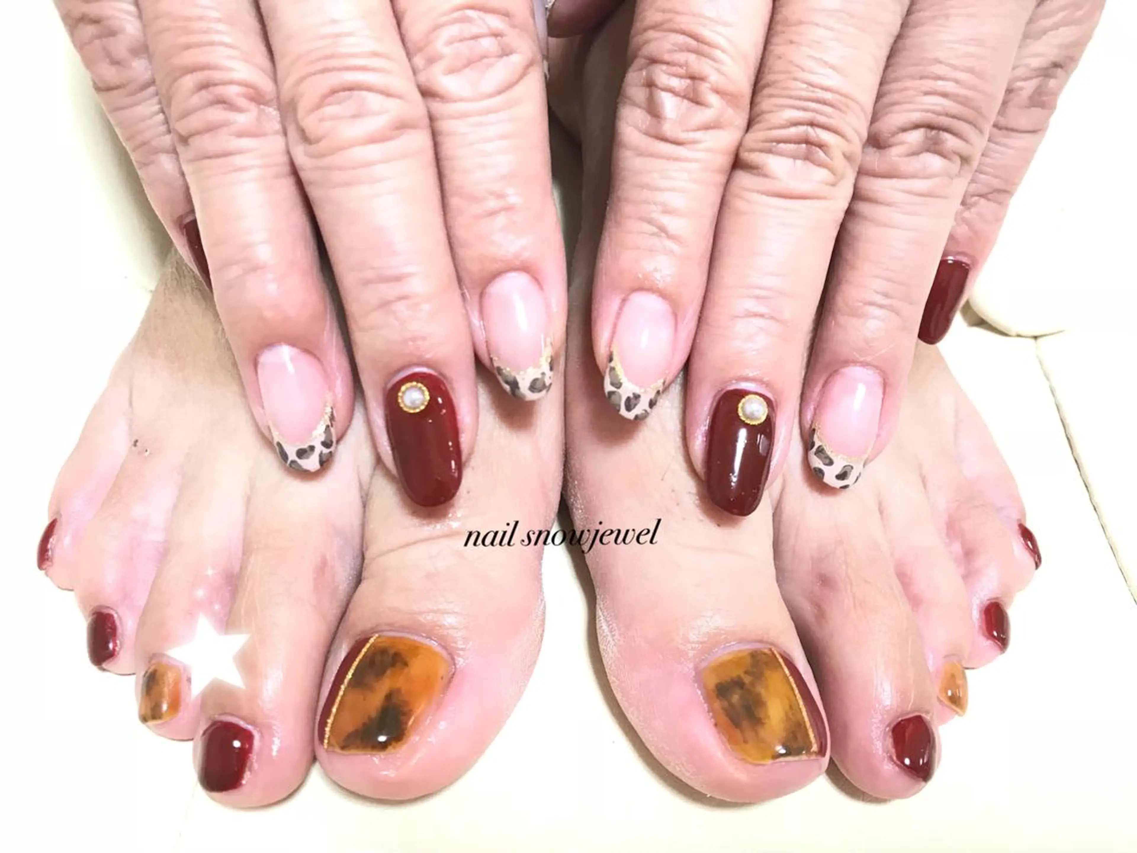 ネイル nail snowjewelのネイルデザイン