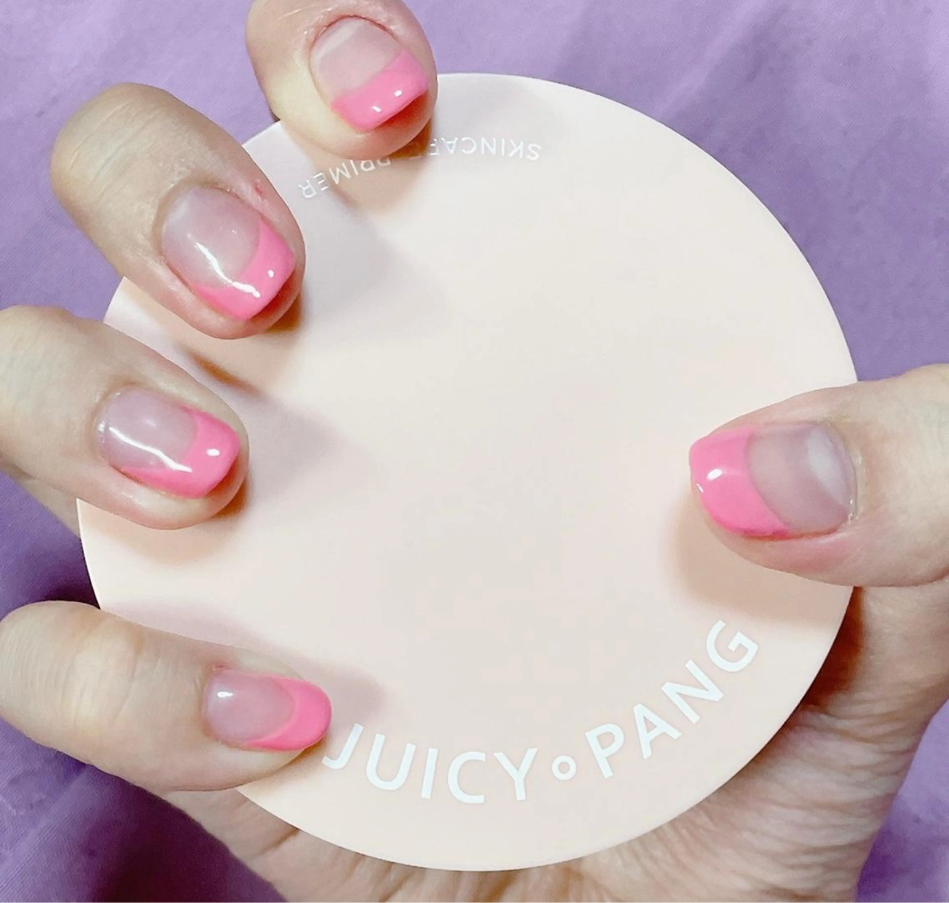 ネイル フレンチネイル 黒川 実祐のネイルデザイン