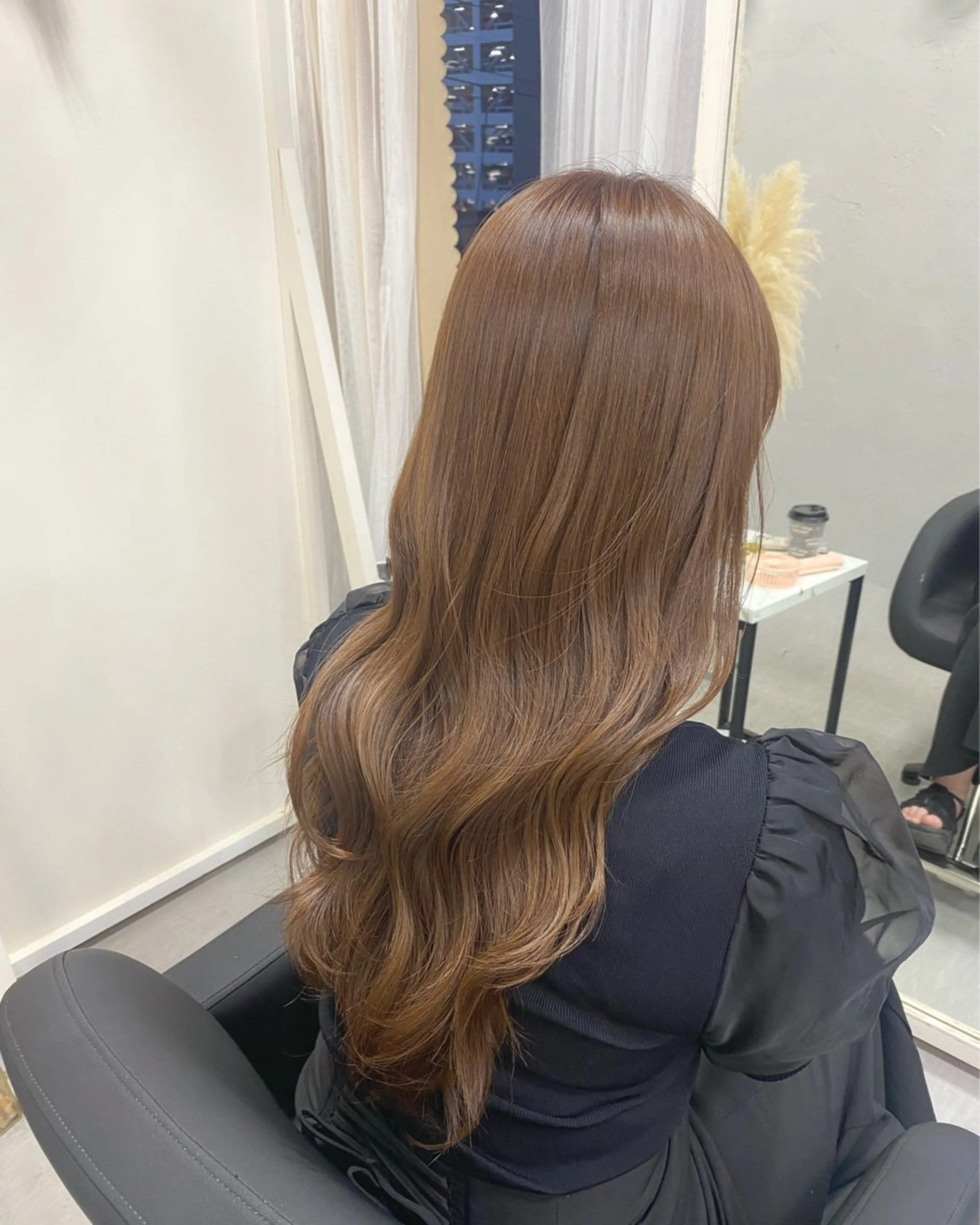 カラー ベージュカラー ブリーチ ブリーチなしカラー カット ヘアカラー トリートメント ‎XELM高崎‎‎‎ ‎‎🤍Kyoka‎のヘアスタイル