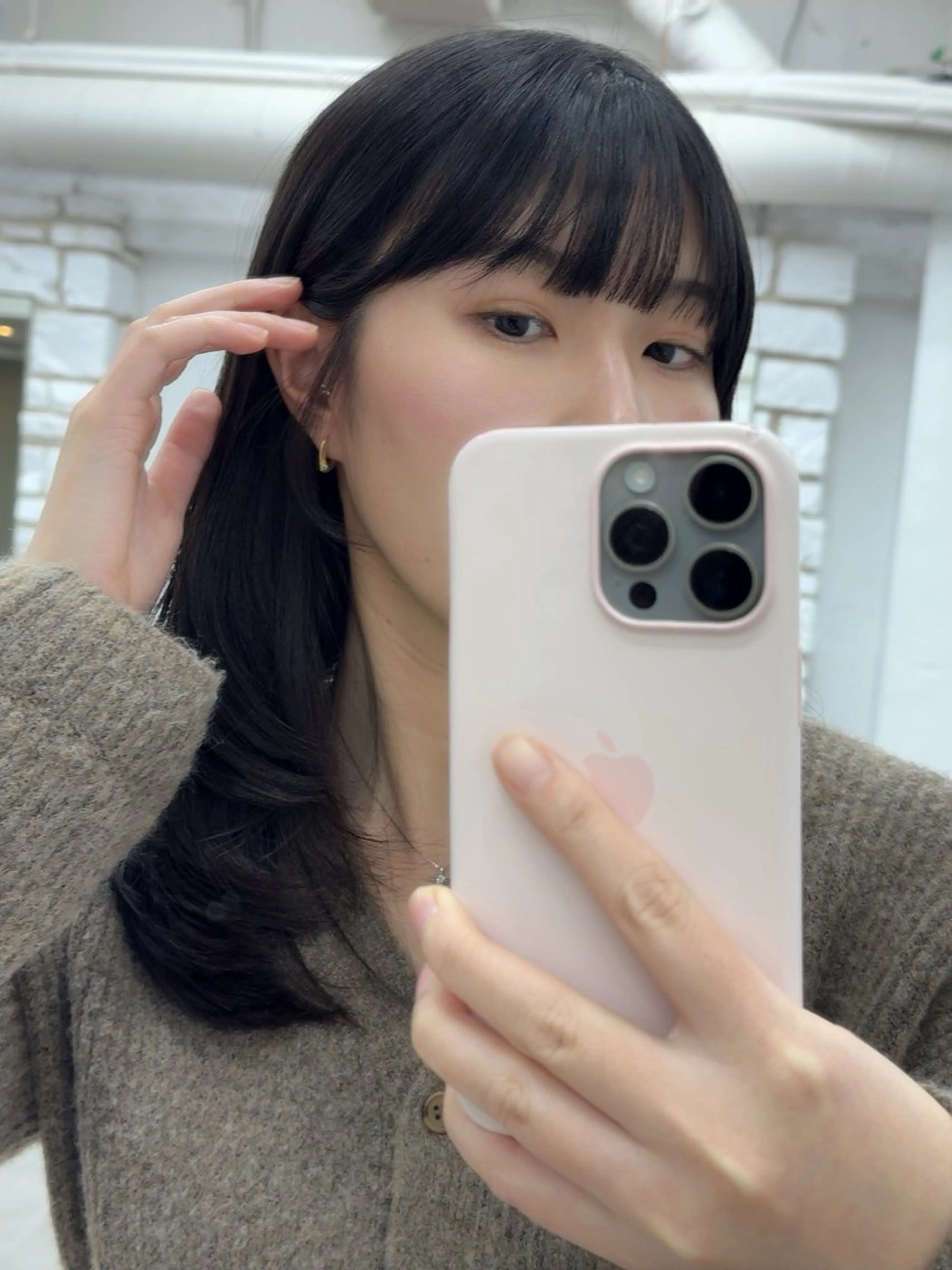 ミディアム カット トリートメント I see所属・I see/天王寺/ 髪質改善/本田 唯のヘアスタイル