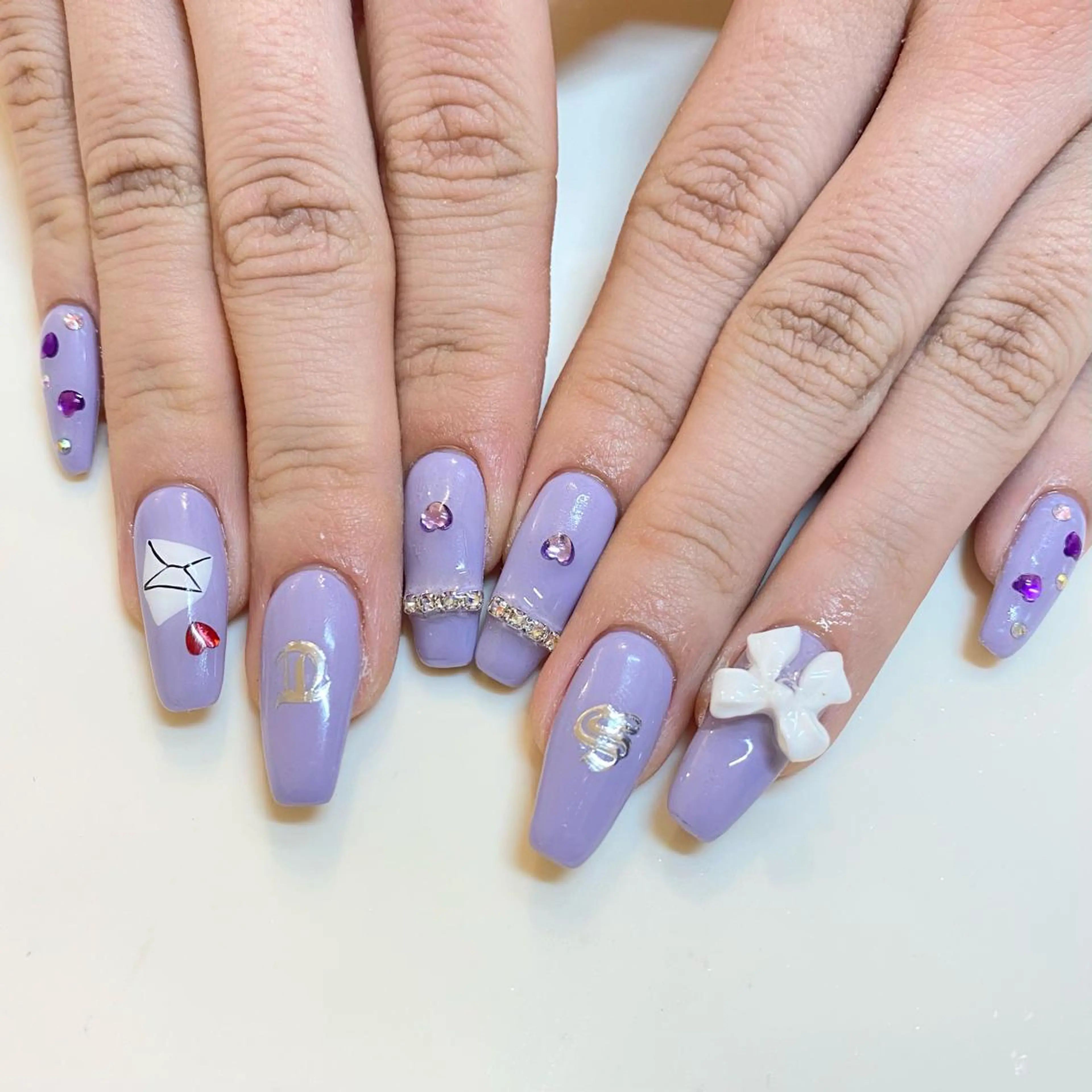 ネイル ハンドネイル 藤原 みゆのネイルデザイン