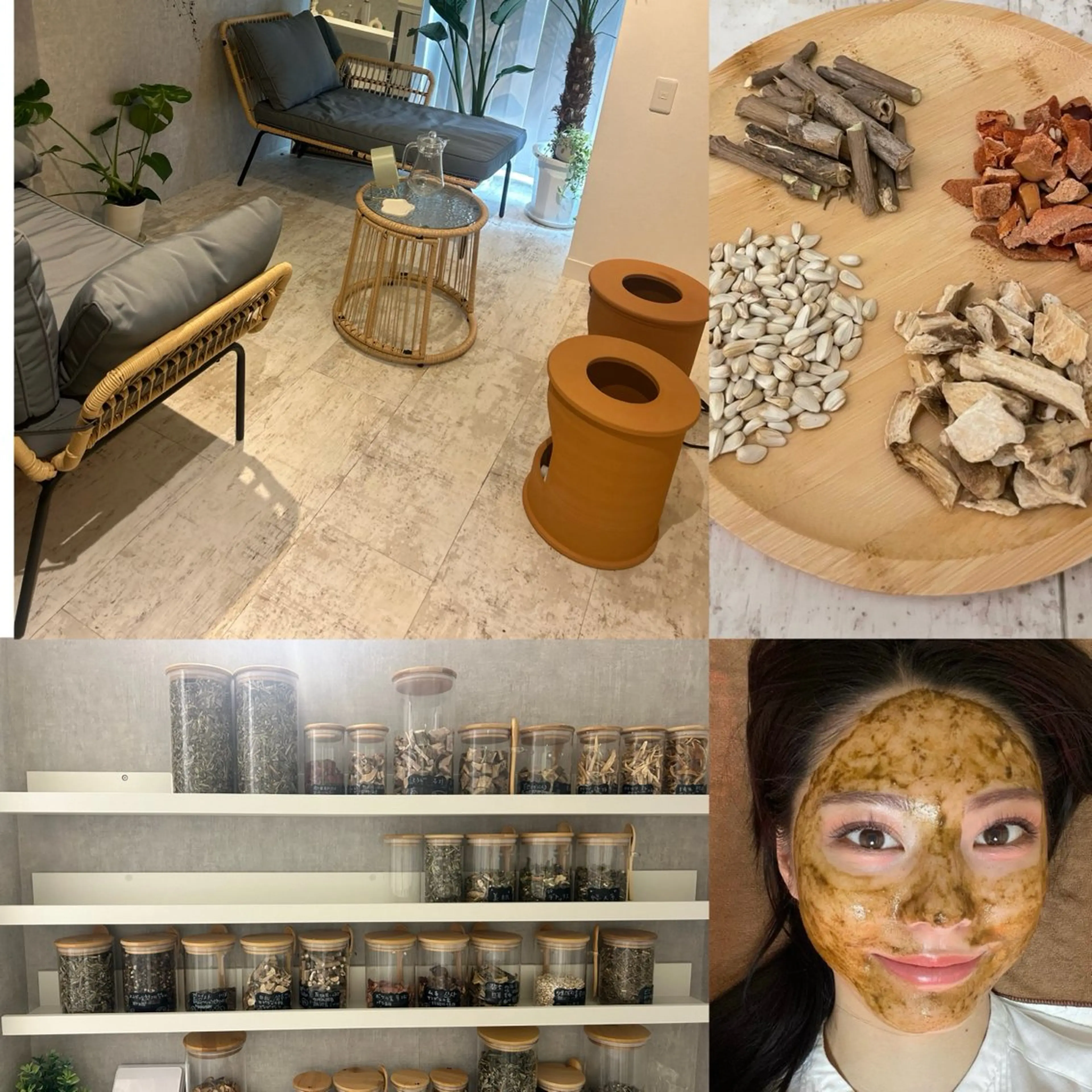 黄土よもぎ蒸しセット人気NO4【黄土和漢よもぎ蒸し×お身体鍼orオイルマッサージ×美容鍼】小顔&お身体スッキリ！！の写真