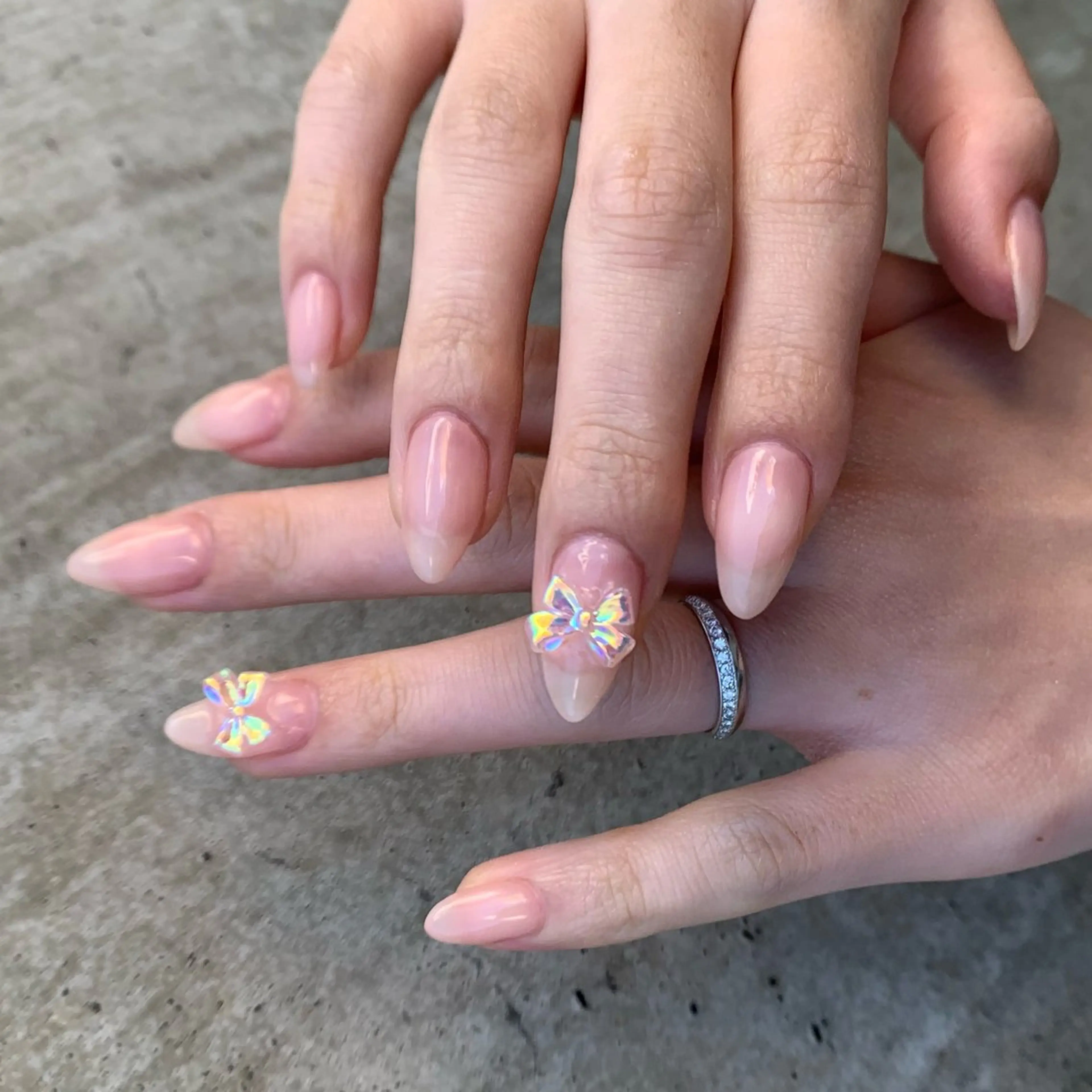 ネイル 韓国ネイル YUKIMO🍎名駅 /ニュアンスのネイルデザイン