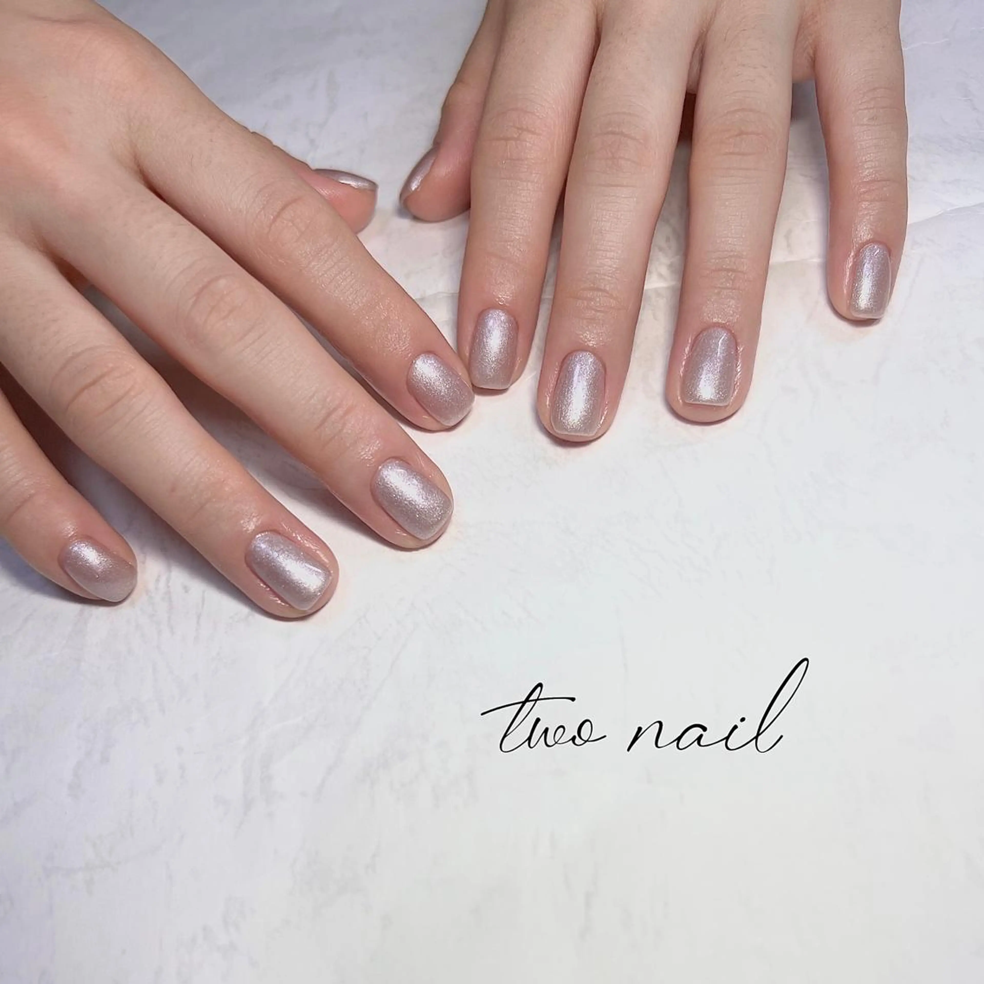 ネイル アートネイル フットネイル ハート ニュアンスネイル ホワイト ハンドネイル two nailのネイルデザイン