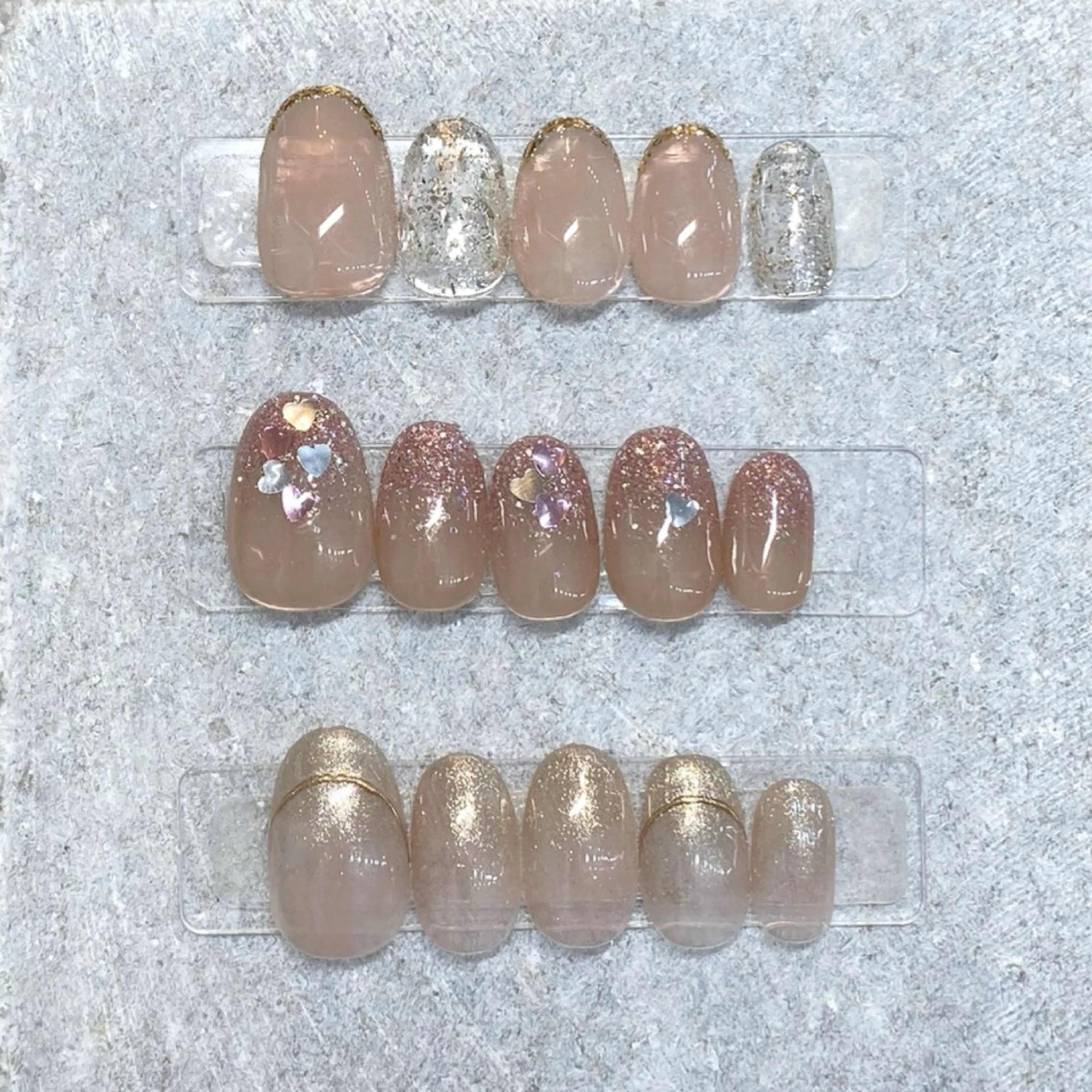 ネイル 艶/マグネット/網紅 /韓国/岩下りほのネイルデザイン