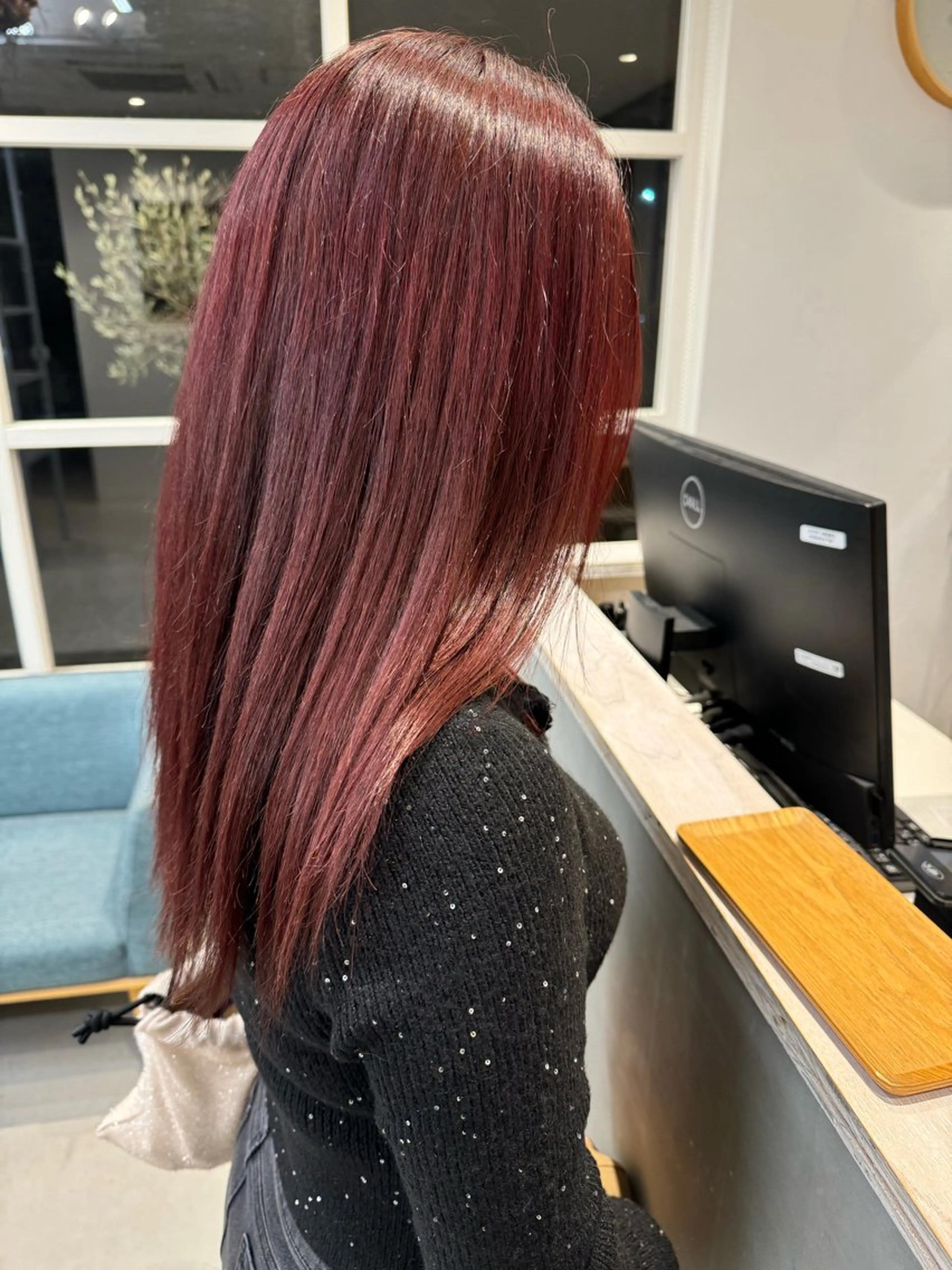 ロング ハイライト レイヤーカット YUME/ ブリーチ／ハイライトのヘアスタイル