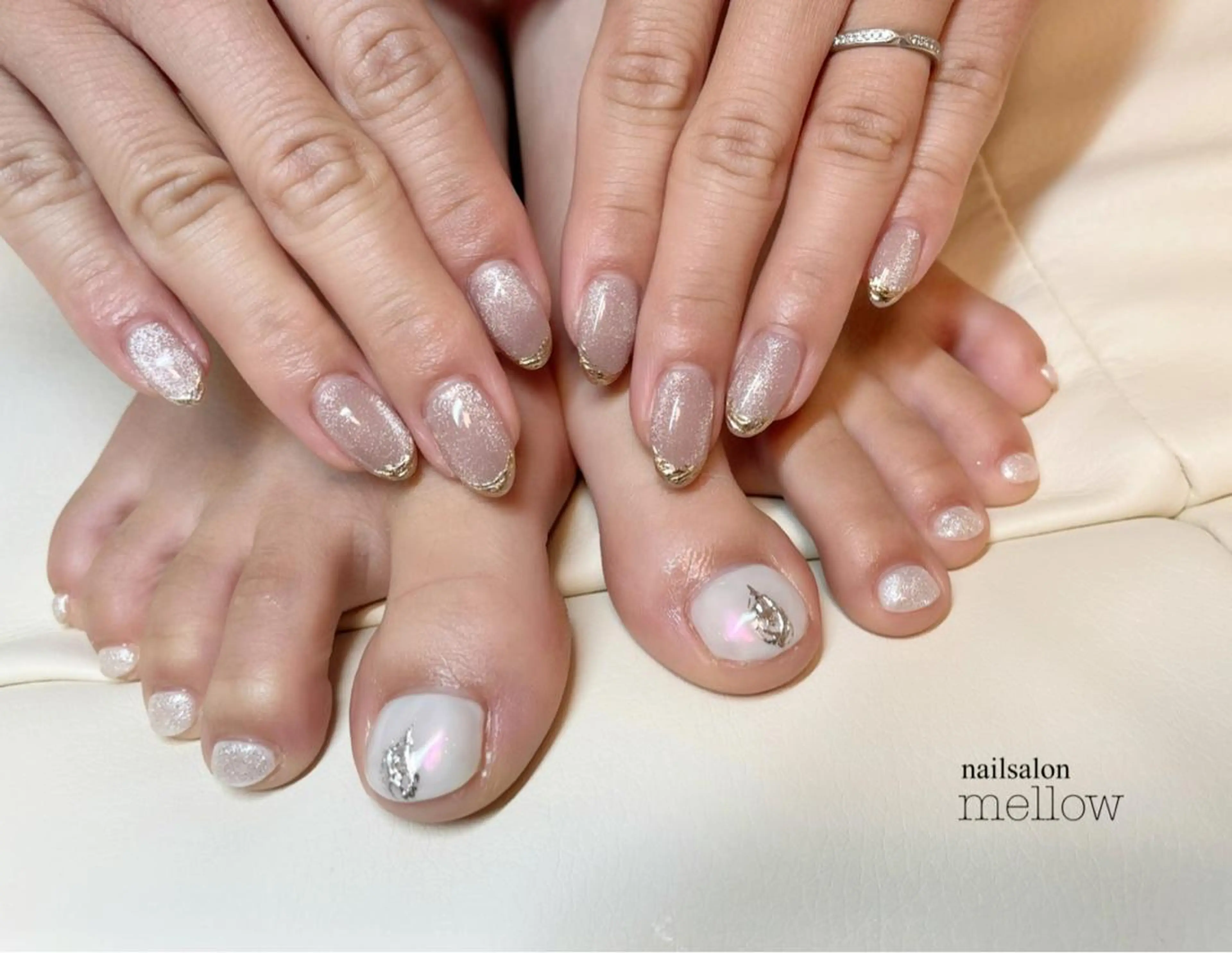 ネイル アートネイル オーロラネイル フットネイル フレンチネイル マグネットネイル 大山 浩美のネイルデザイン