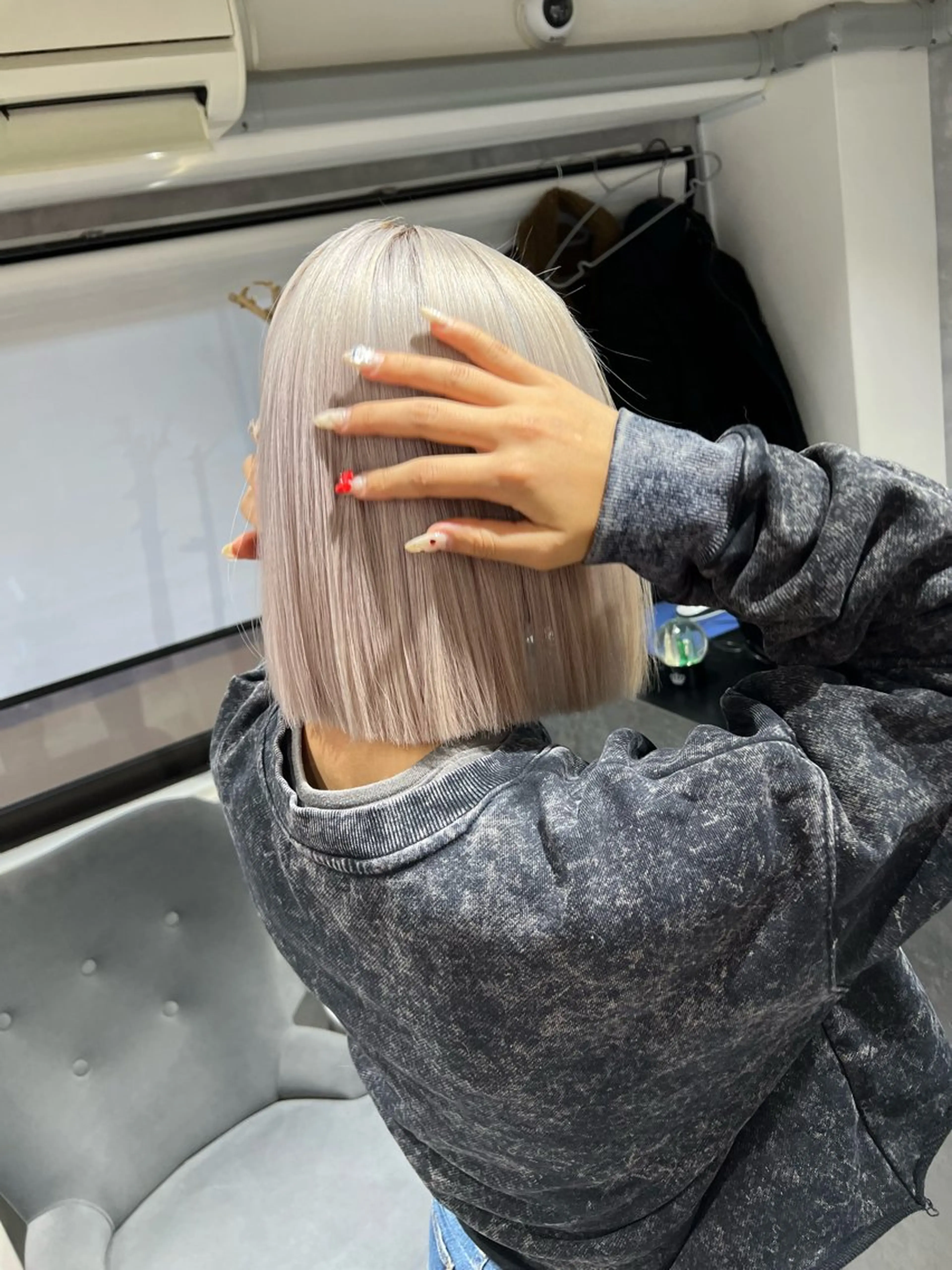 カット、ダブルカラー、トリートメントの写真