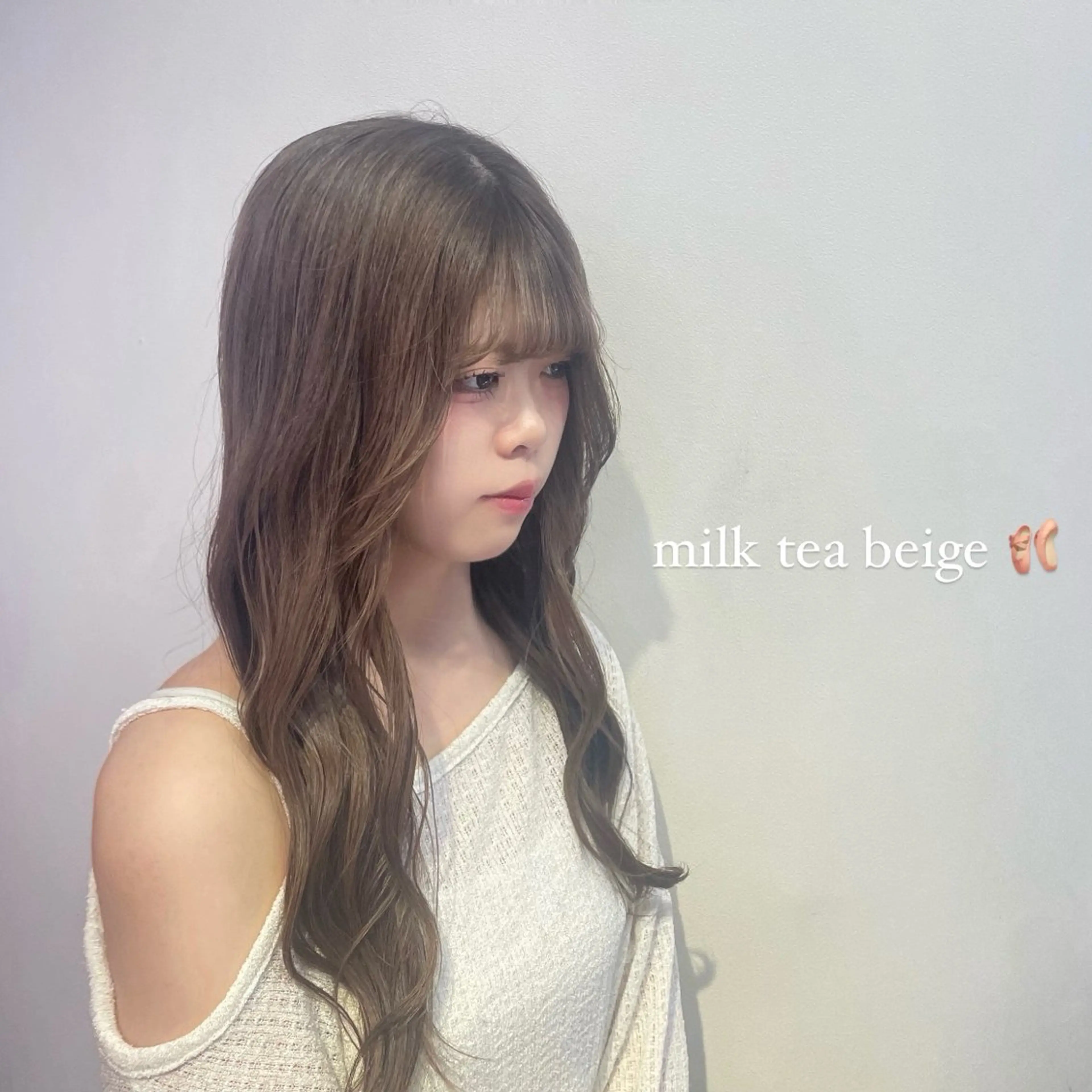 ロング カラー ヘアカラー AMRITA omotesando所属・艶ｶﾗｰ･:*個性派 ﾈｲﾙ🦋mire-のネイルデザイン