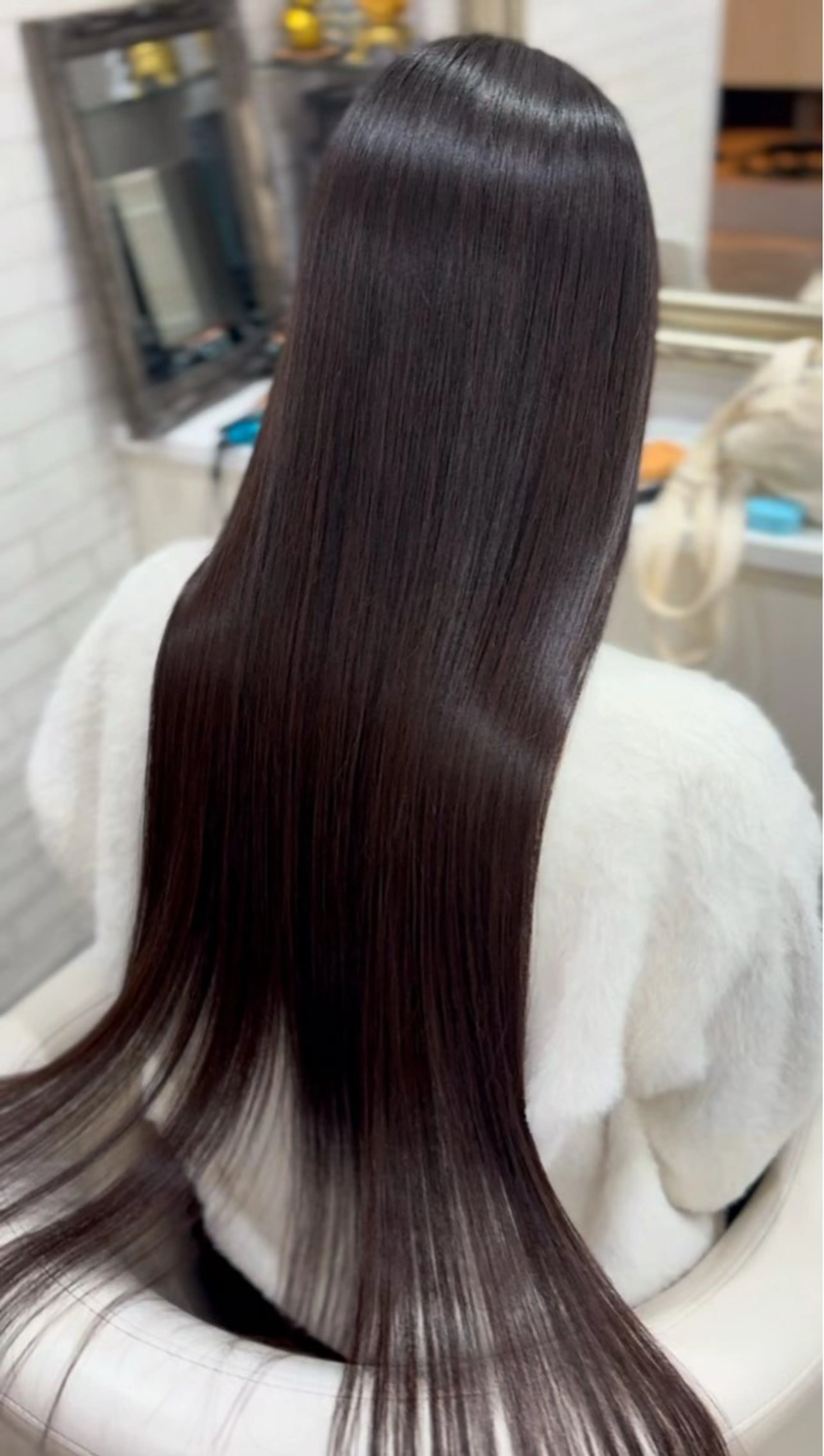 ロング 髪質改善 縮毛矯正 【TAKAYA】🌸 縮毛矯正専門店のヘアスタイル