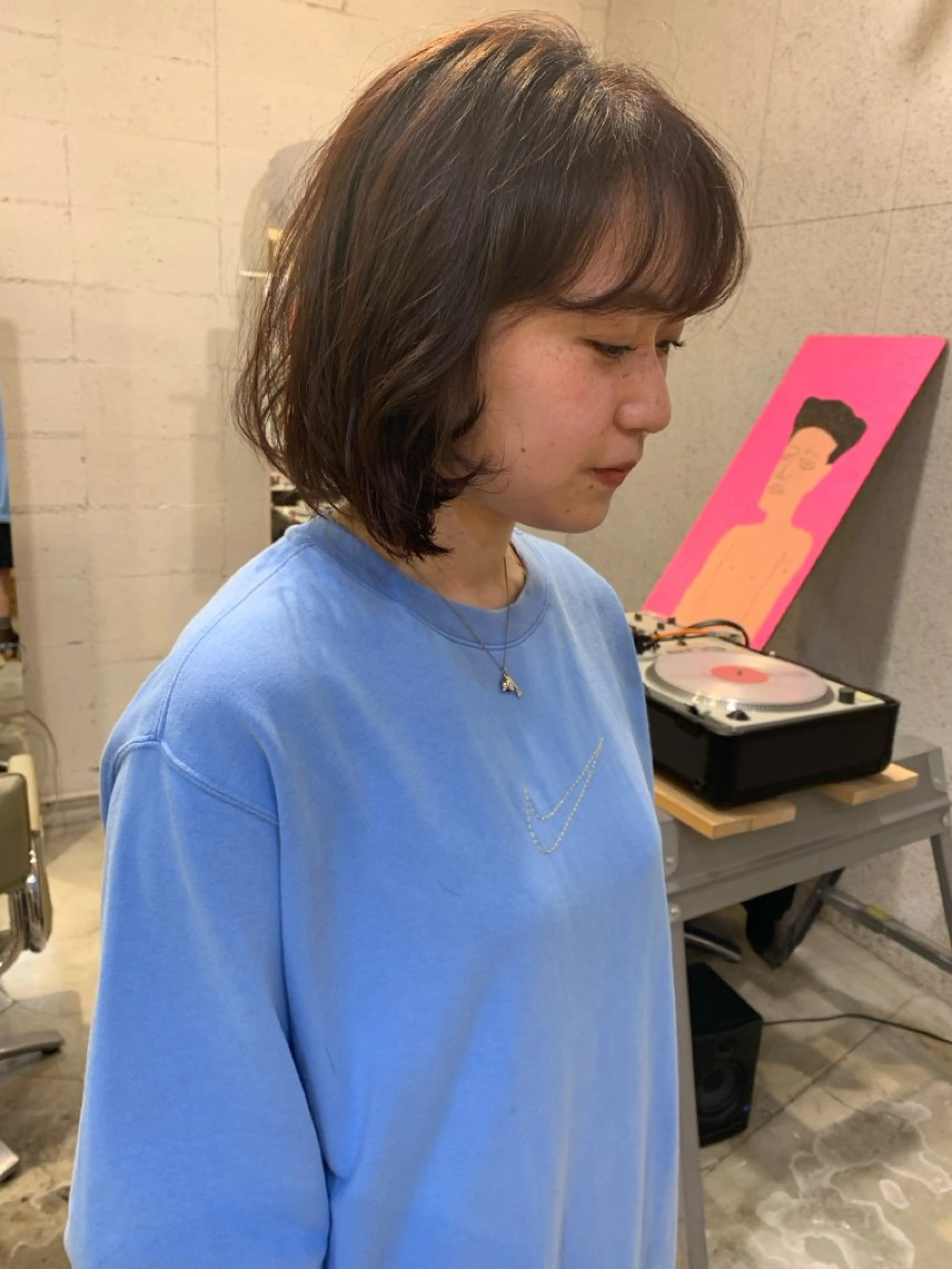 ミディアム パーマ 【takk】 ナカヤママサヨシのヘアスタイル