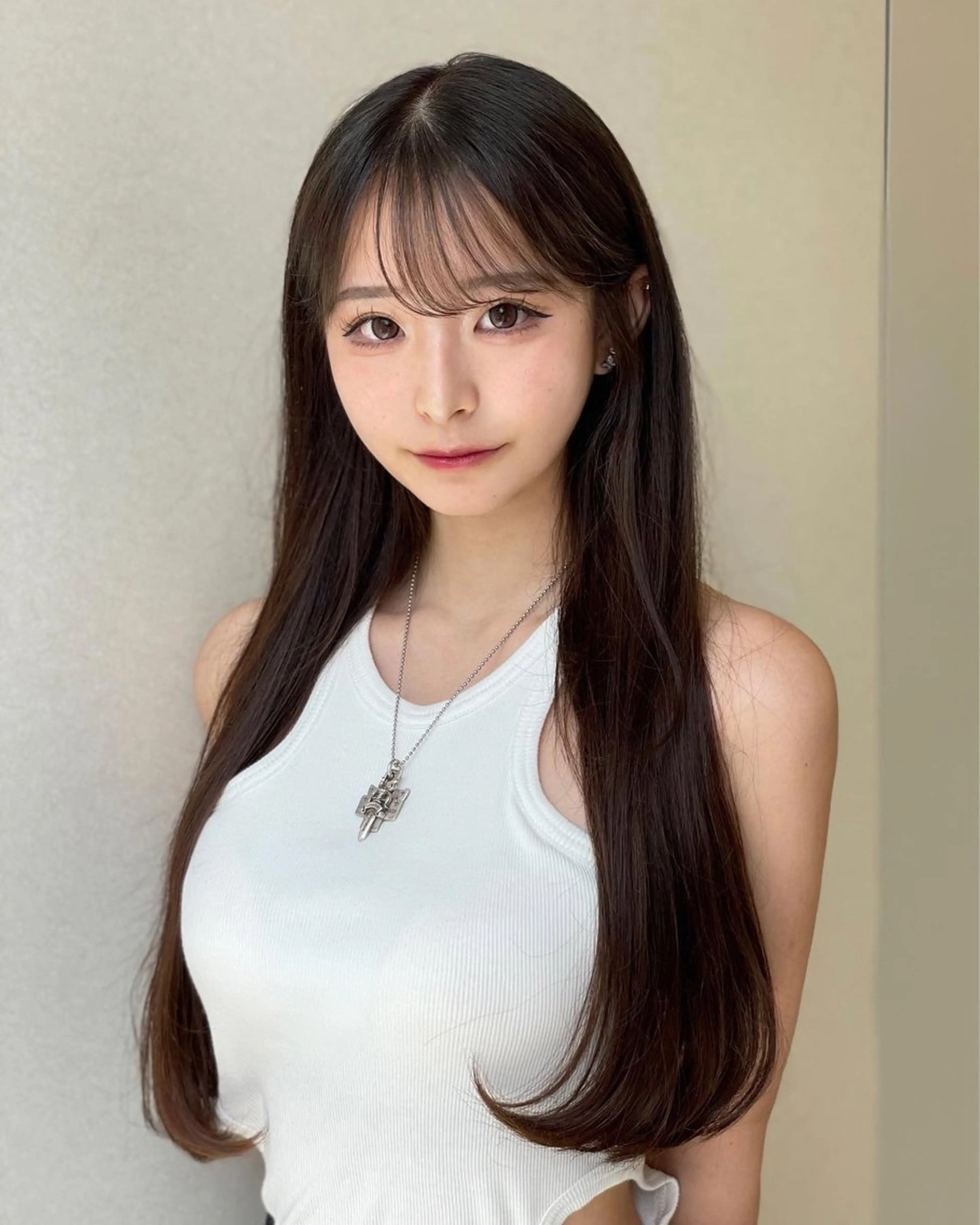 ご新規様限定✨【プレミアムケアカラー&髪質改善/ 最高級酸熱トリートメント💎】(浸透率upの超音波アイロン付き)の写真