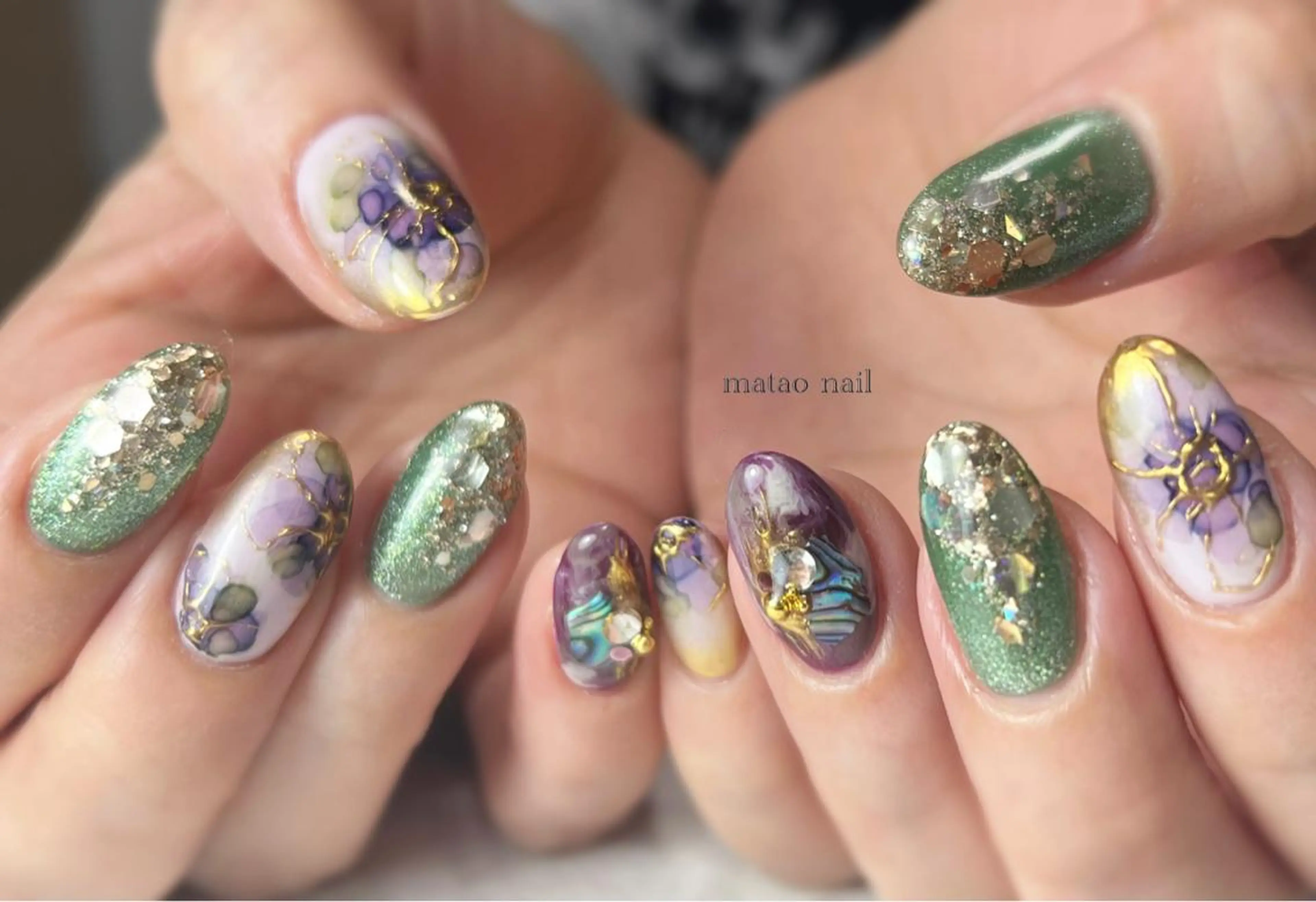 ネイル ハンドネイル フットネイル matao nailのネイルデザイン