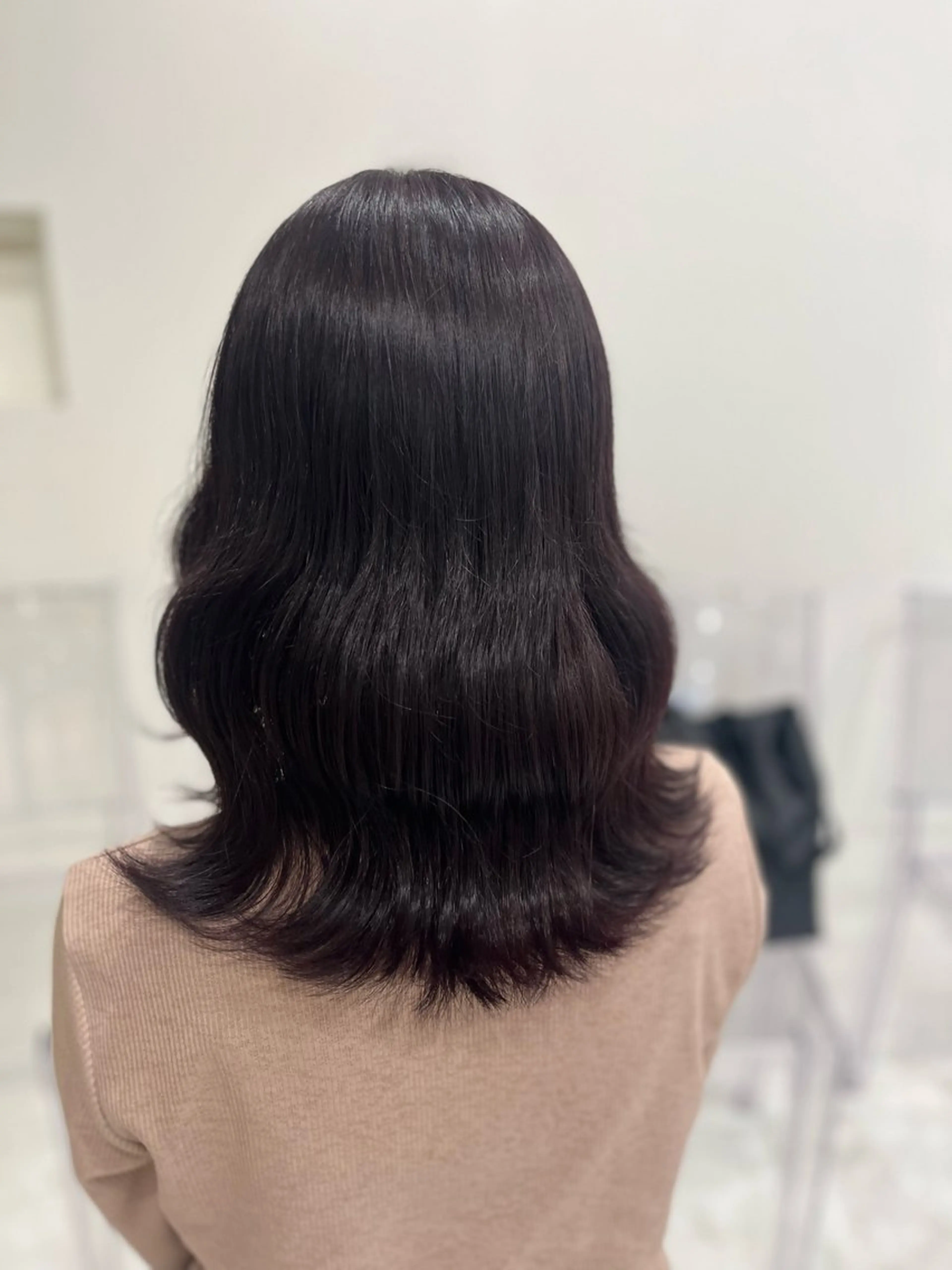 セミロング カラー ガーリー♡女の子っぽ ヘア♡ピンクカラー♡のヘアスタイル