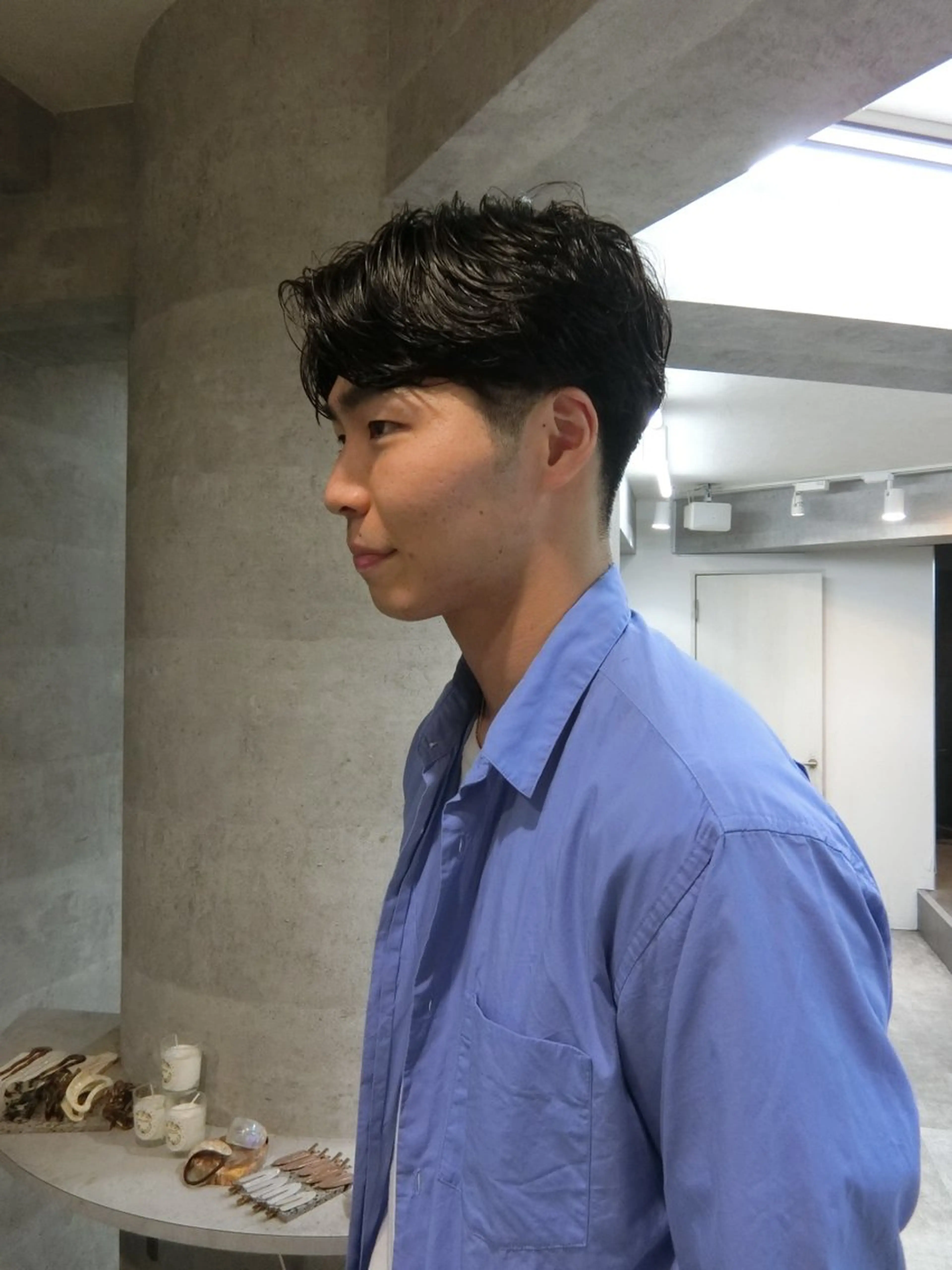 パーマ メンズ カット パーマ 外国人風ヘア/ 髪質改善/ayacaのヘアスタイル