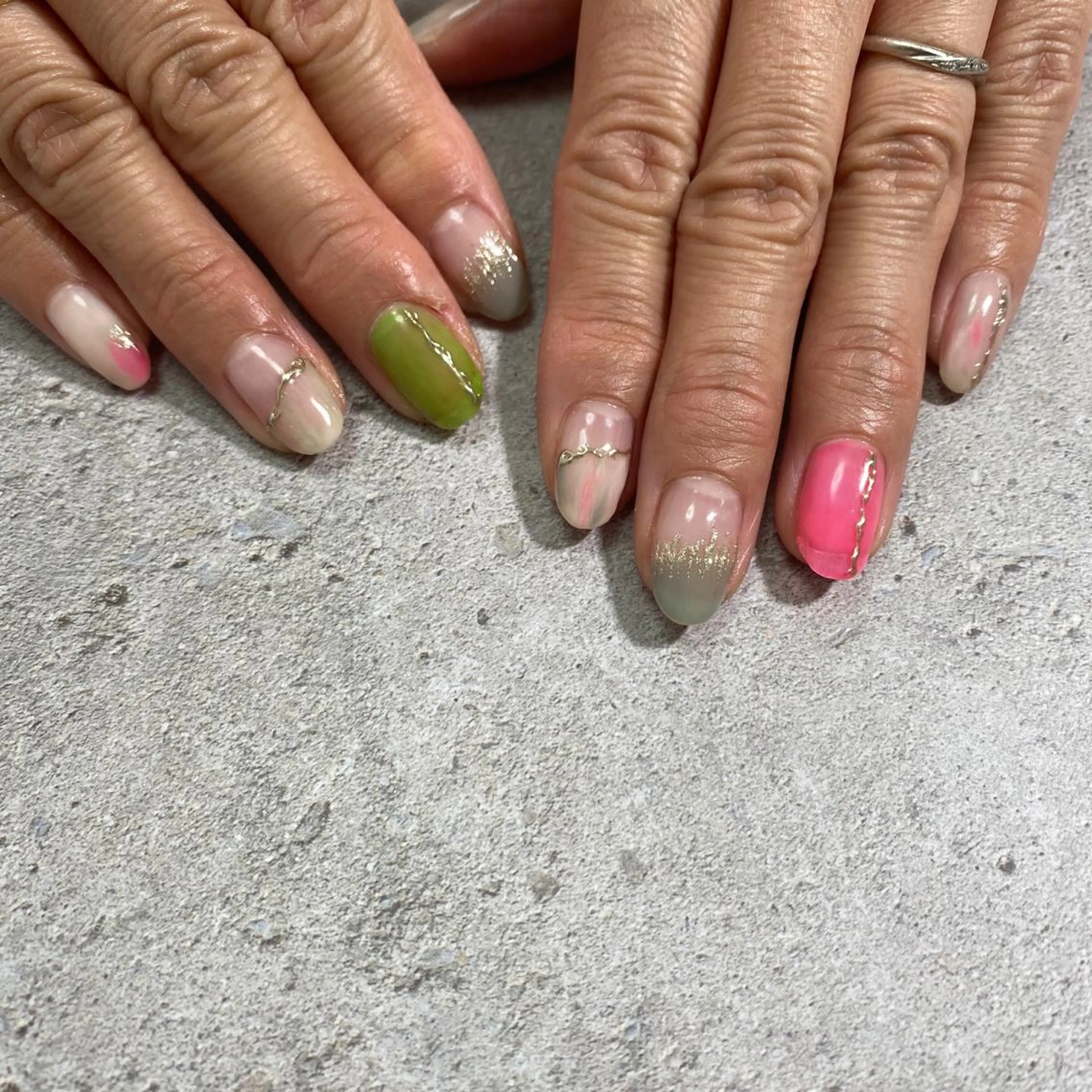 ネイル 城東区ネイルサロン carpediemのネイルデザイン