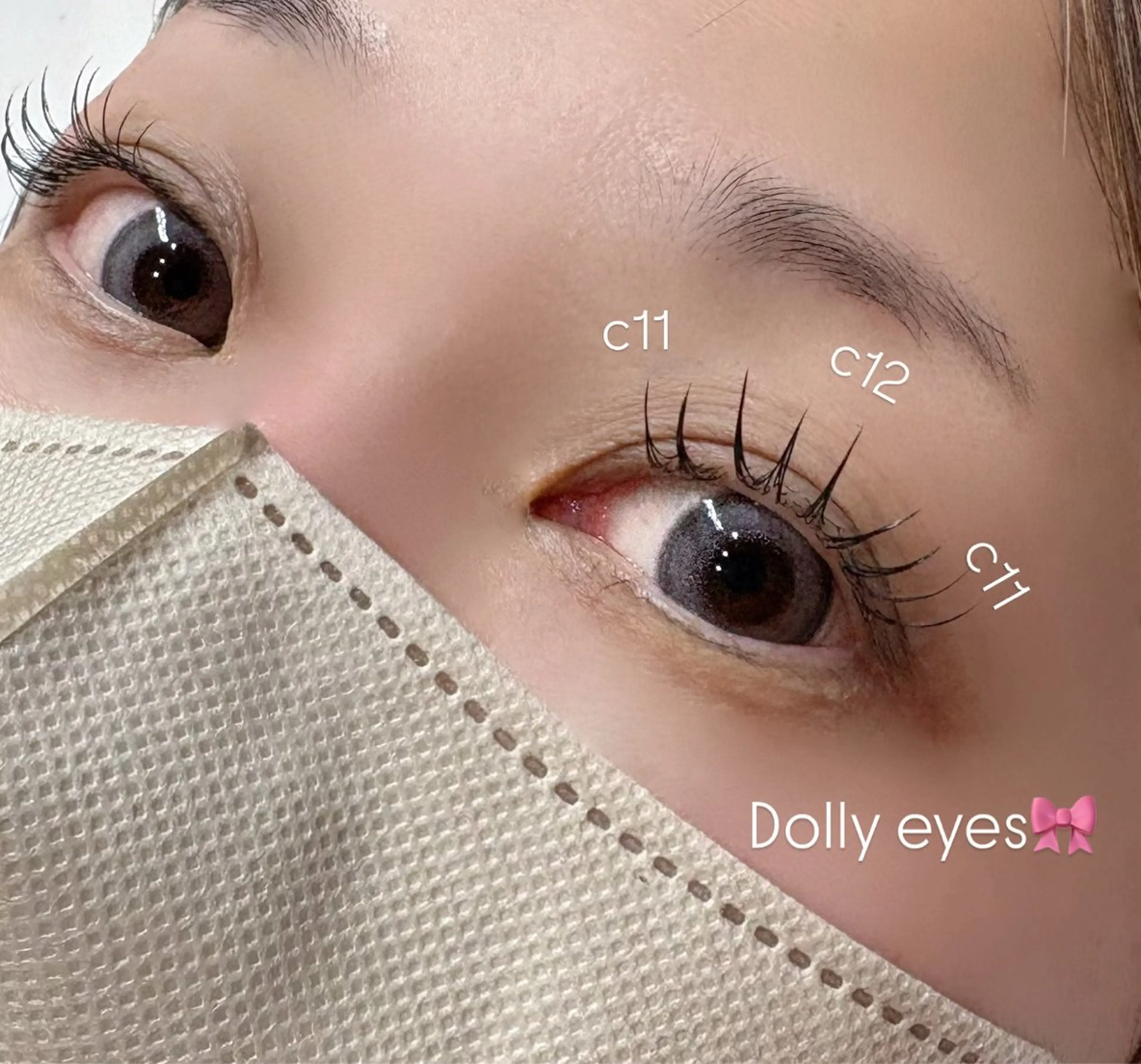 フラットマツエクモデル100本🪄︎︎🩷6ヶ月以上ご利用のない方も可能です!!の写真