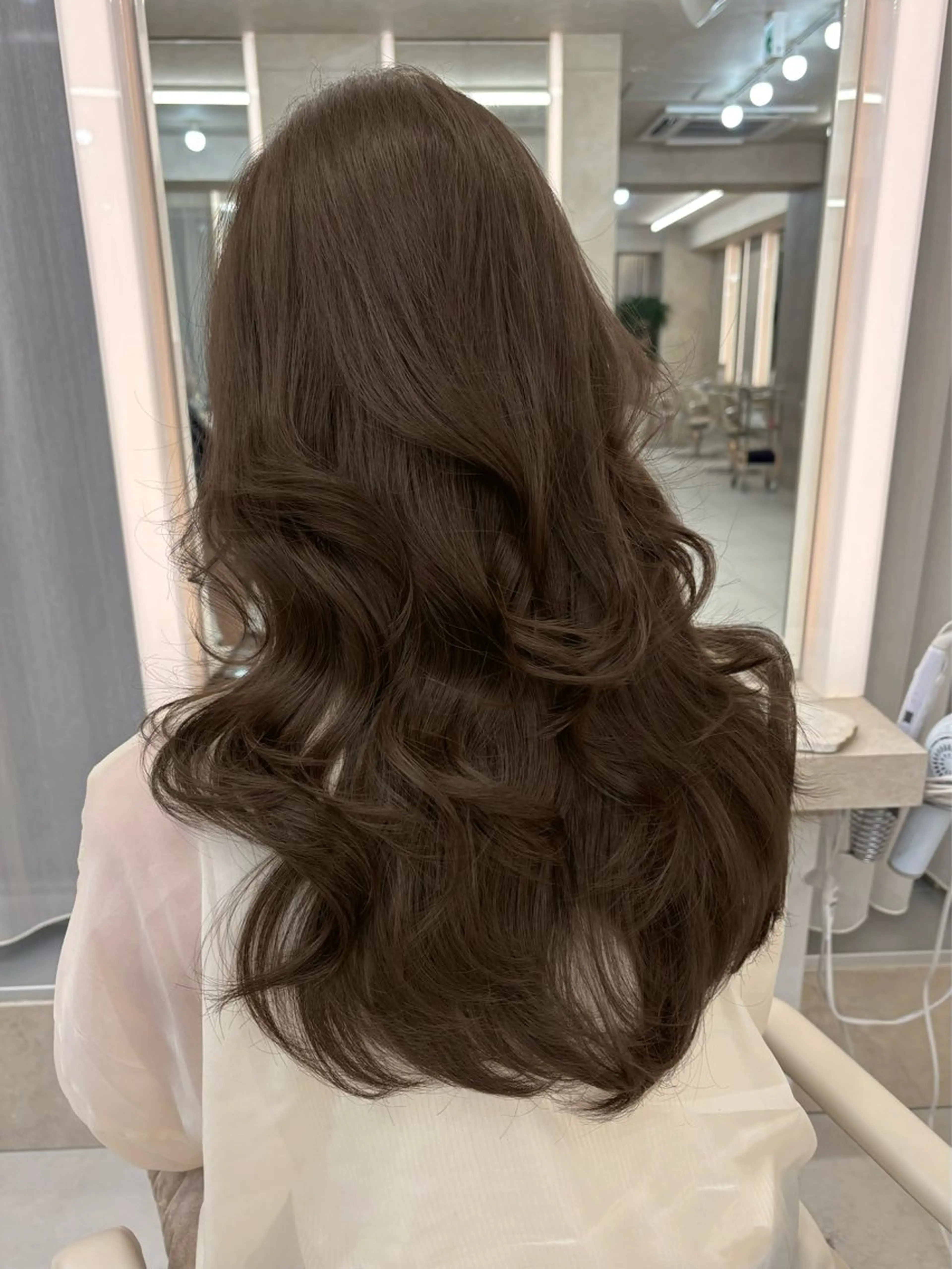 ロング ヘアカラー トリートメント 中村 紅葉のヘアスタイル