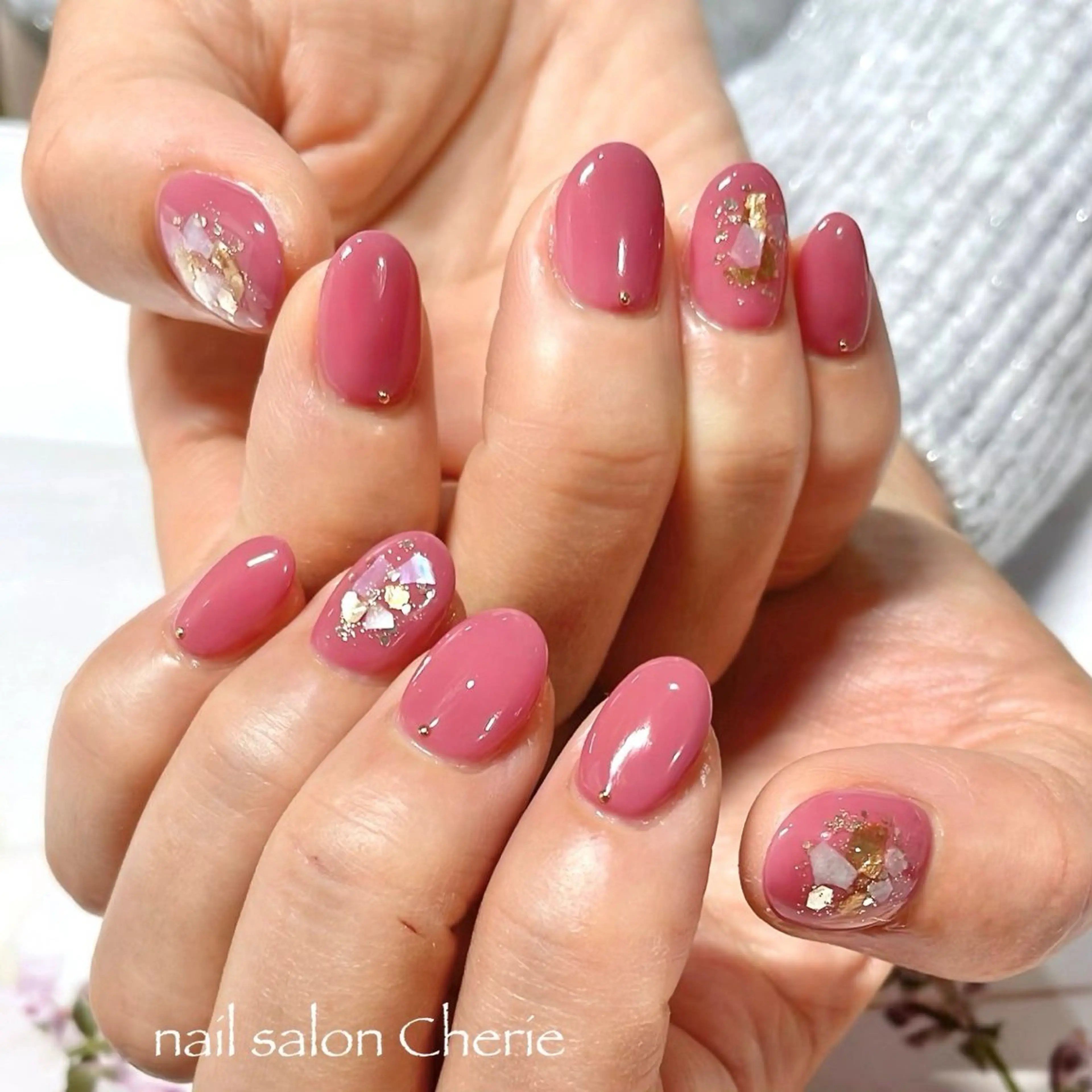 ネイル ハンドネイル nail salon Cherie ネイルサロン シェリー所属・nail salon Cherieのネイルデザイン
