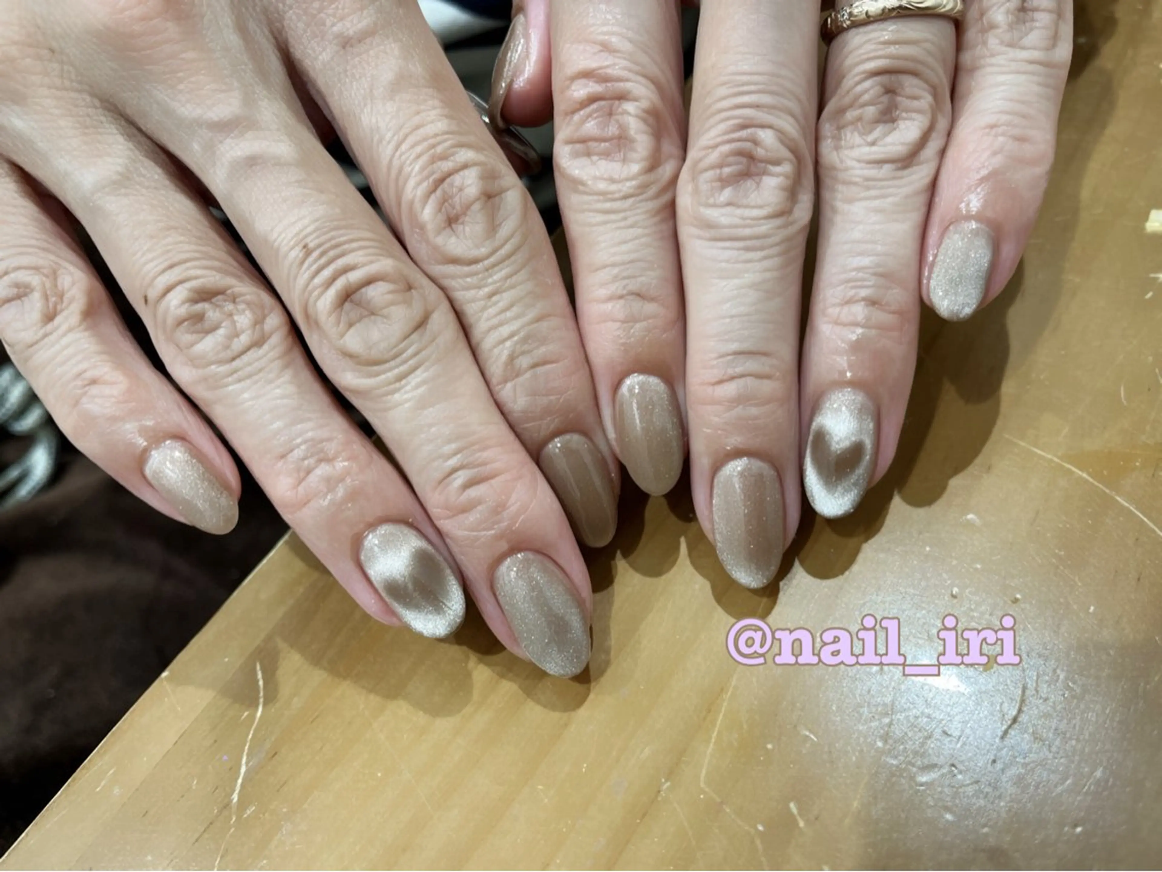 ネイル ハート マグネットネイル ハンドネイル 中川 愛理のその他イメージ