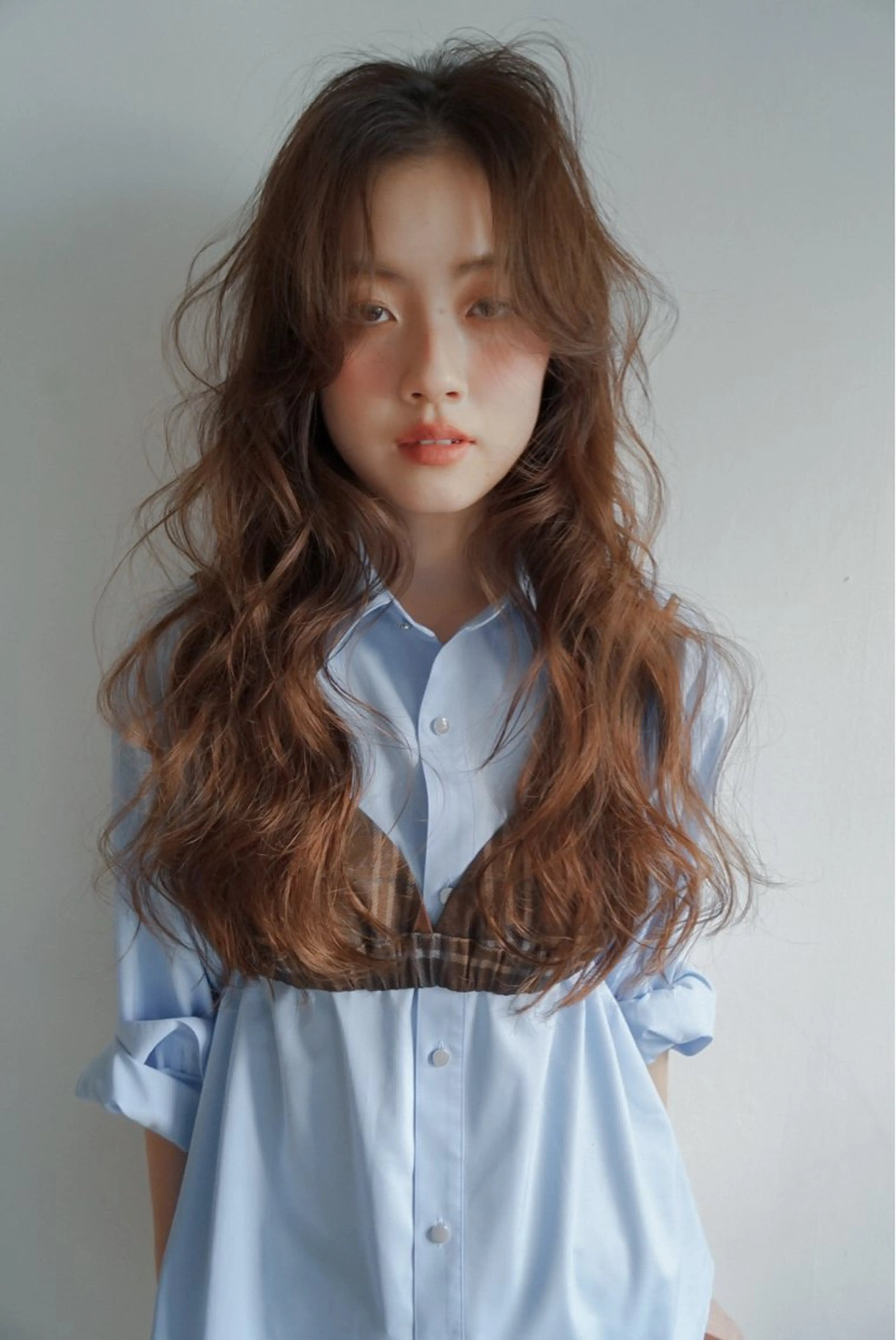 ロング カット ヘアカラー トリートメント レイヤーカット ✨️奥田良太✨️のヘアスタイル