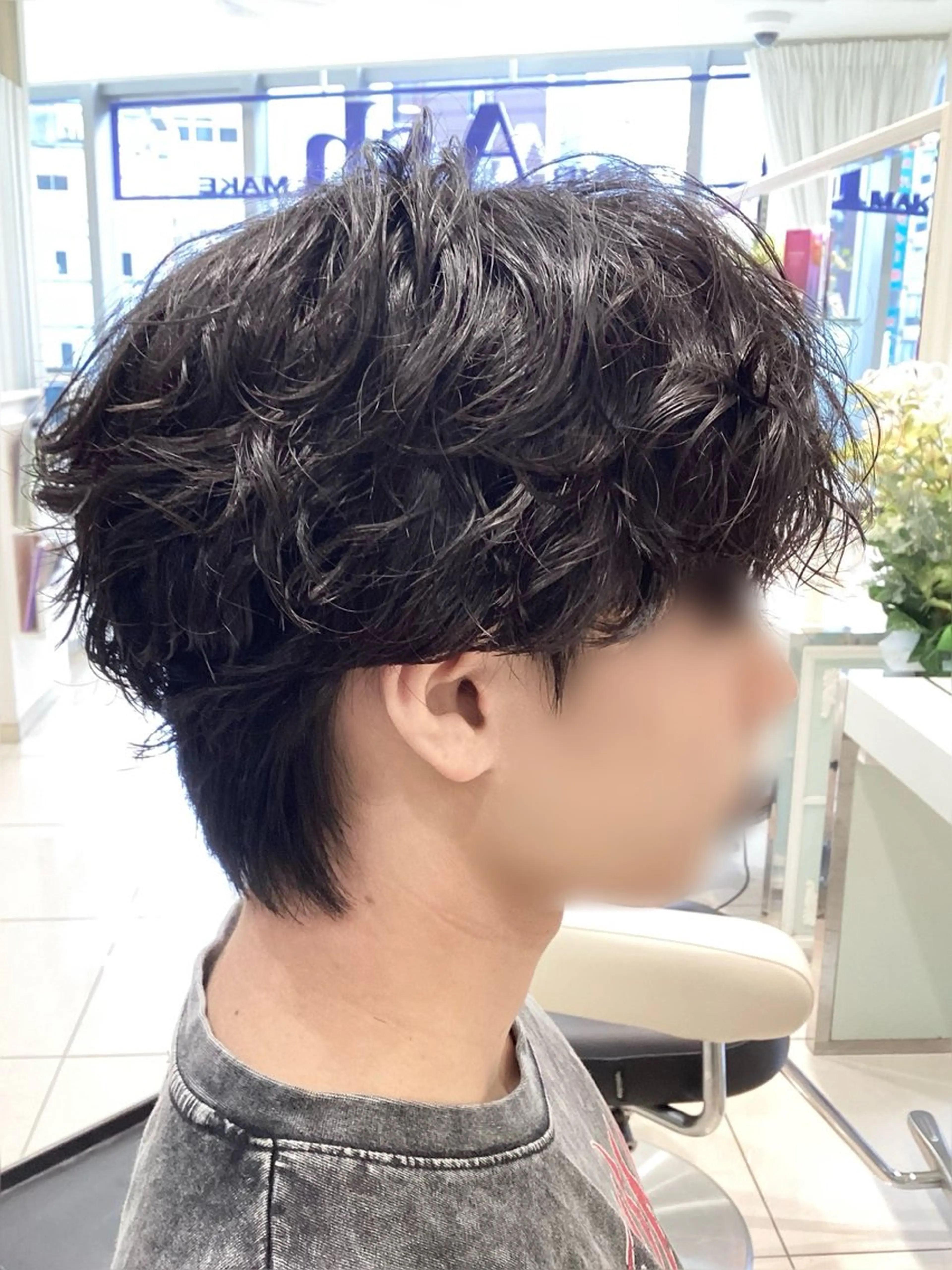 パーマ メンズ 【𝐀𝐬𝐡-池袋 】ひな 🎀💭のヘアスタイル