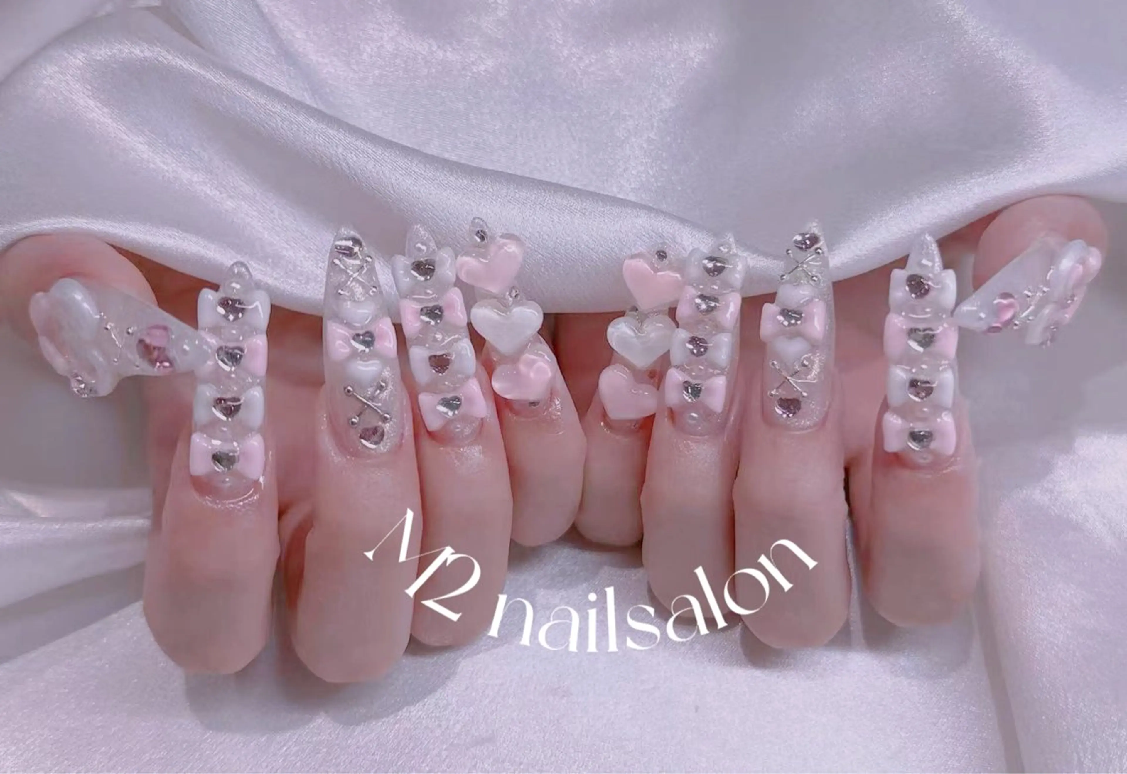 ネイル 長さだし専門店 M2　rikaのネイルデザイン