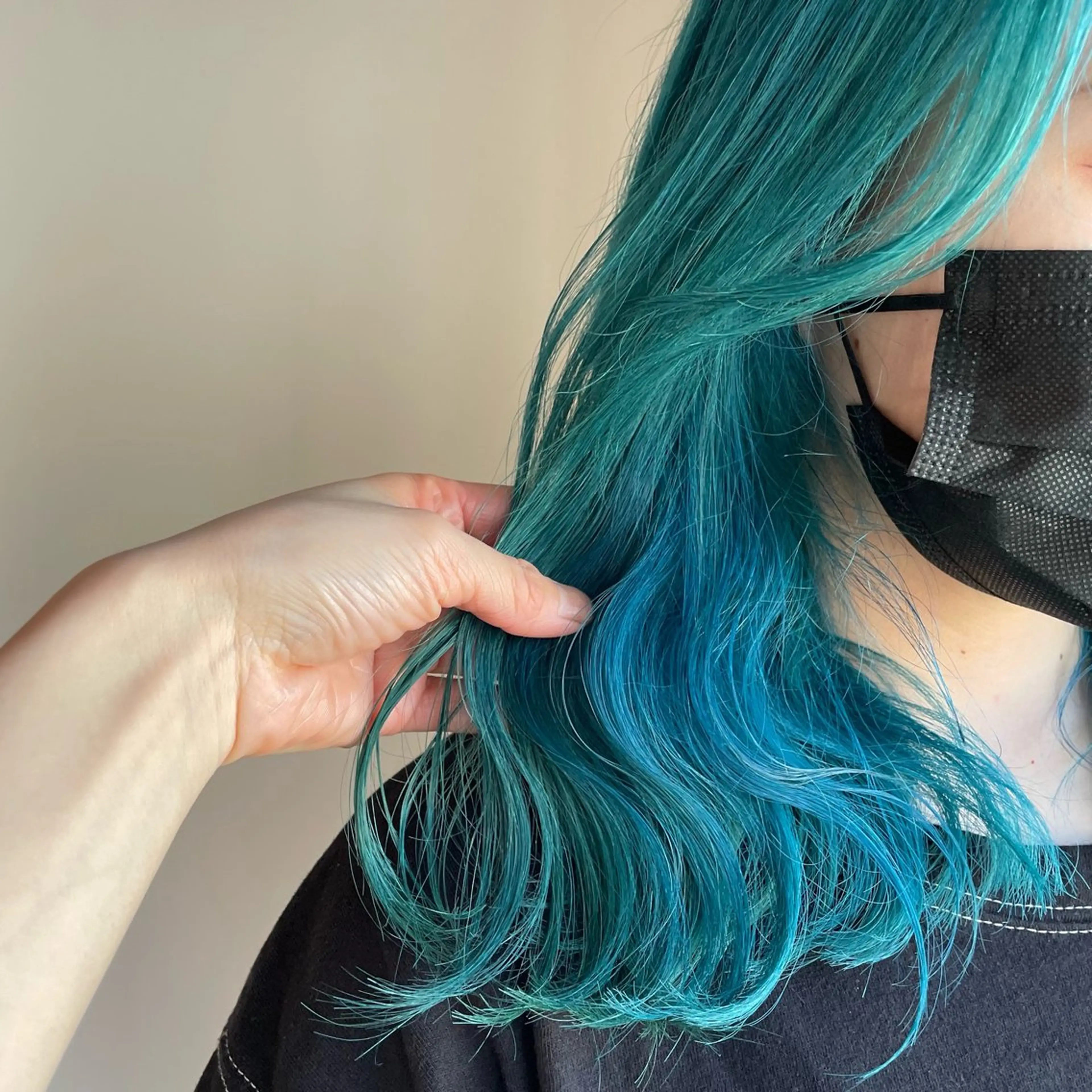 セミロング カラー ヘアアレンジ セミロングパーマ バレイヤージュ ブリーチ ケアブリーチ ダブルカラー ヘアカラー トリートメント 🌜 Lulu 🌛 公式/大通のヘアスタイル