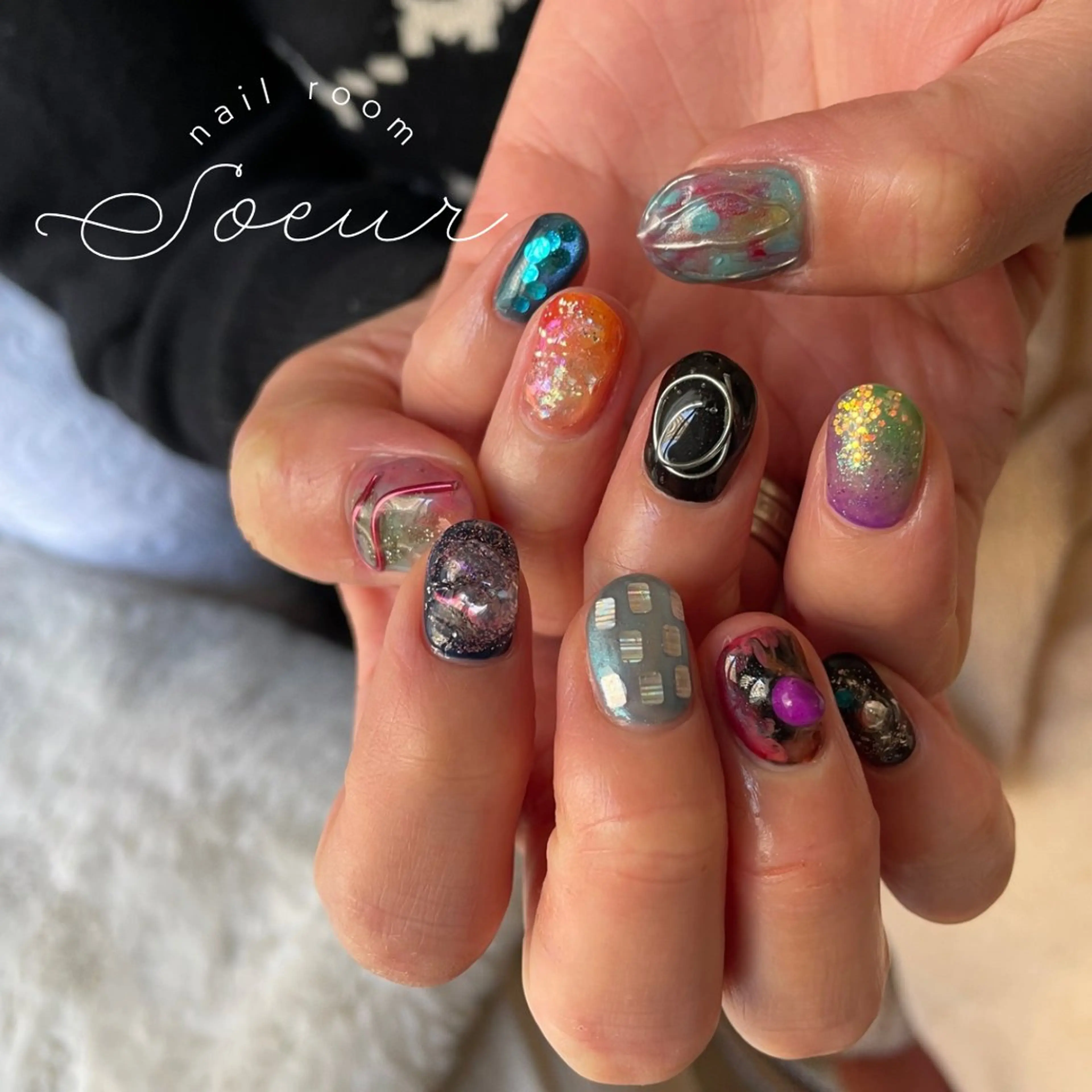 ネイル ハンドネイル soeur_ 武蔵浦和のネイルデザイン