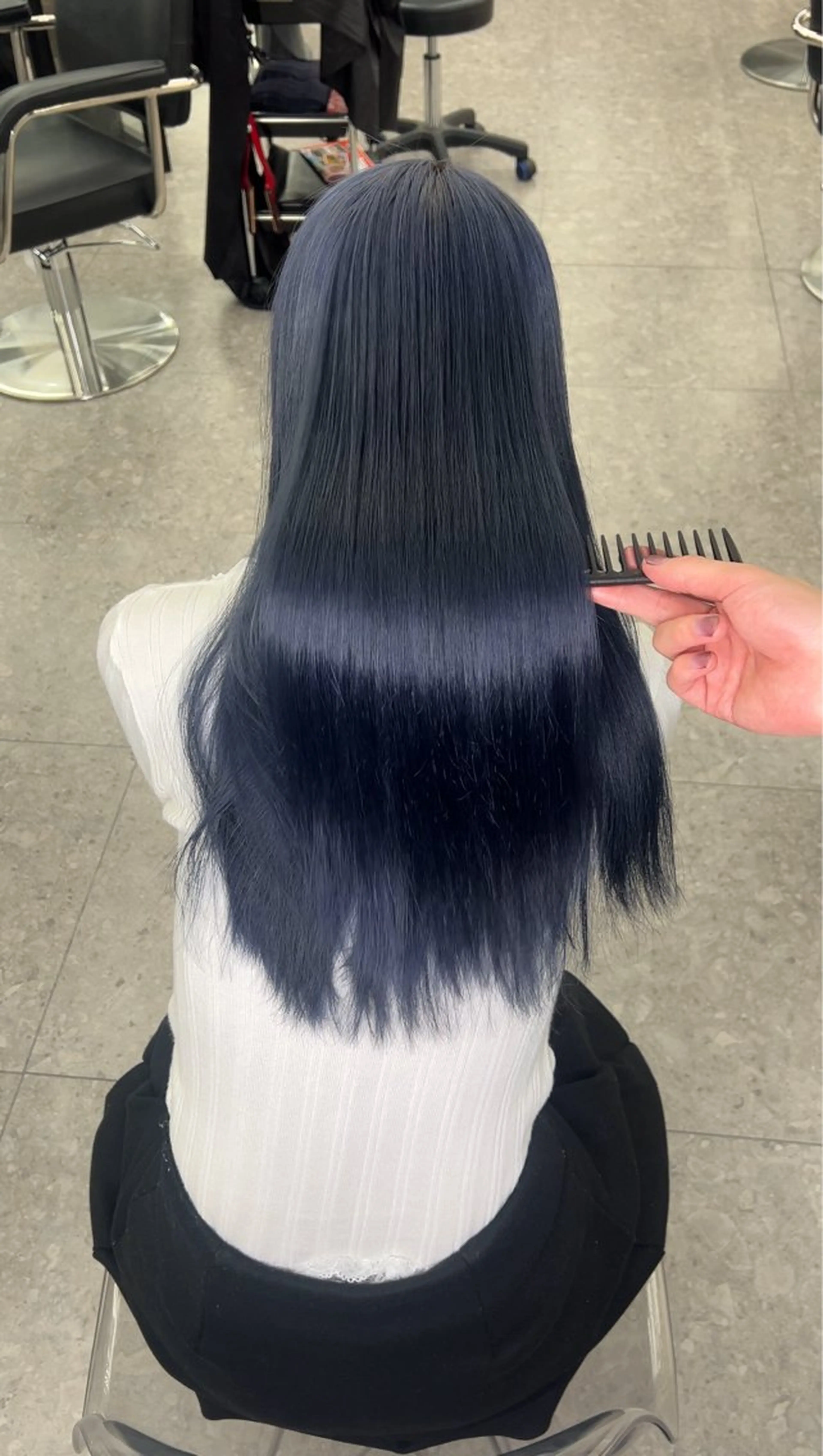 ロング 髪質改善ストレート Kantaのヘアスタイル