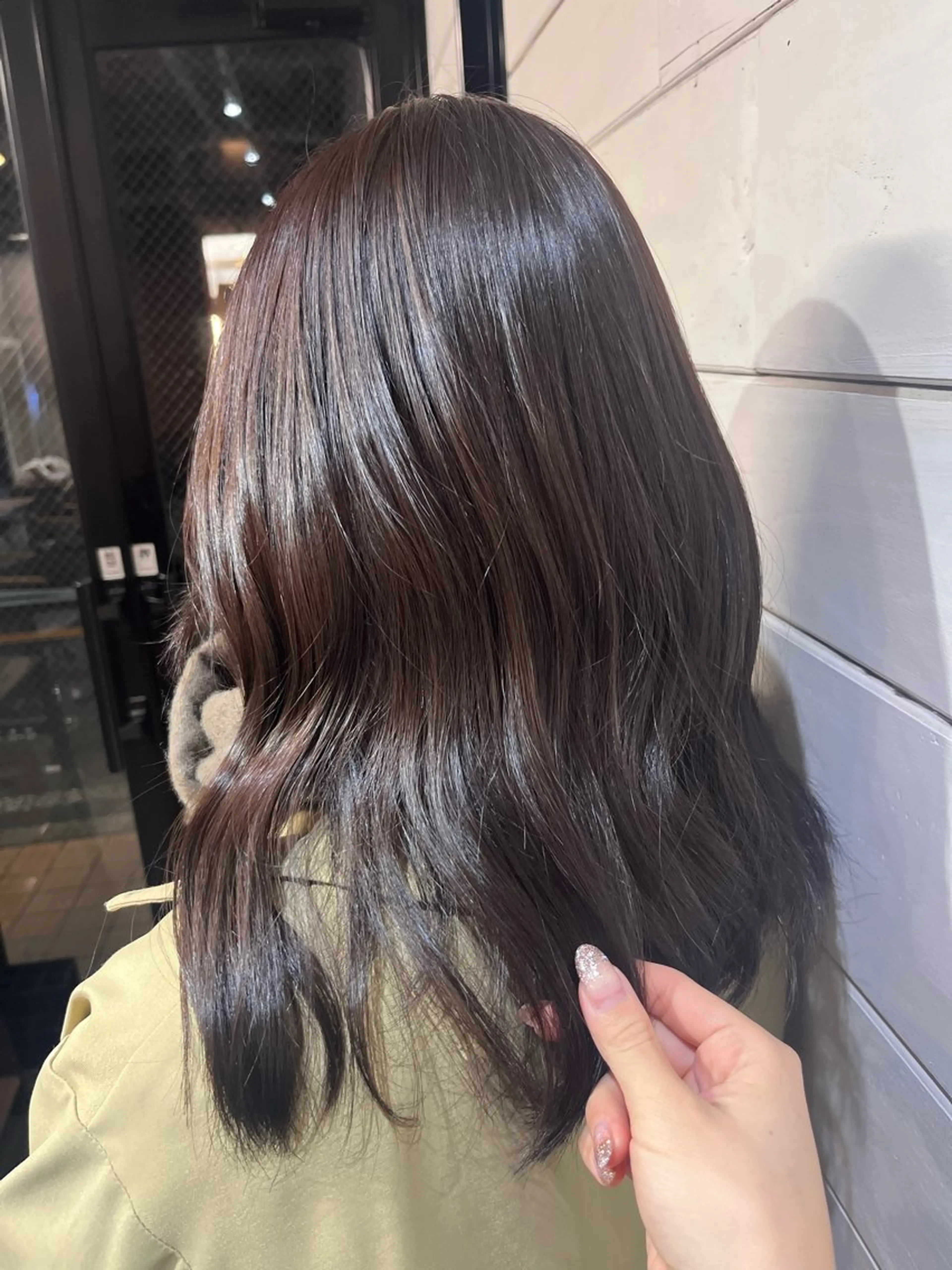 ミディアム カラー HUGyokohama所属・🦨🌼 aoi🌼のヘアスタイル