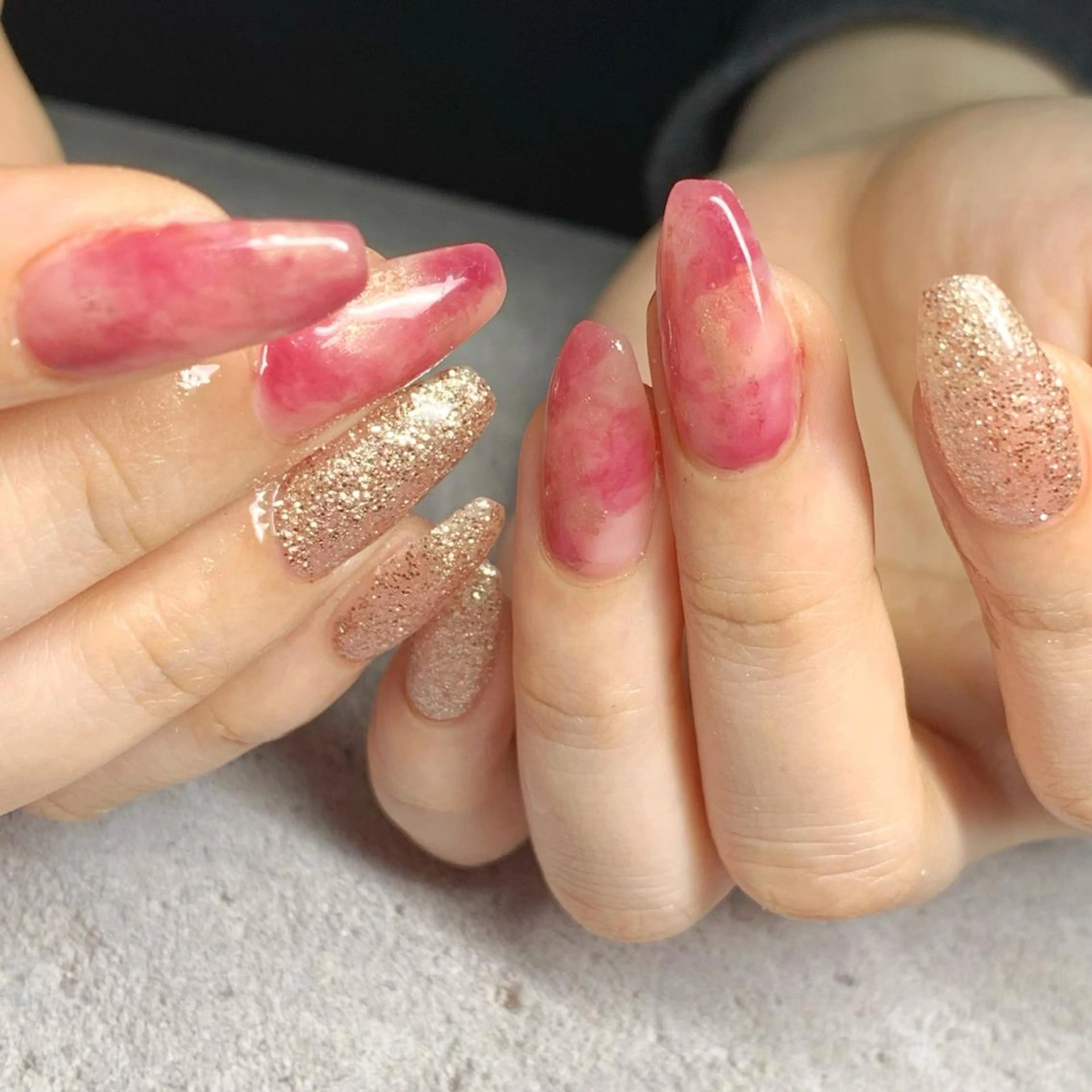 ロング ネイル アートネイル -yuu-所属・Lino ﾟのネイルデザイン