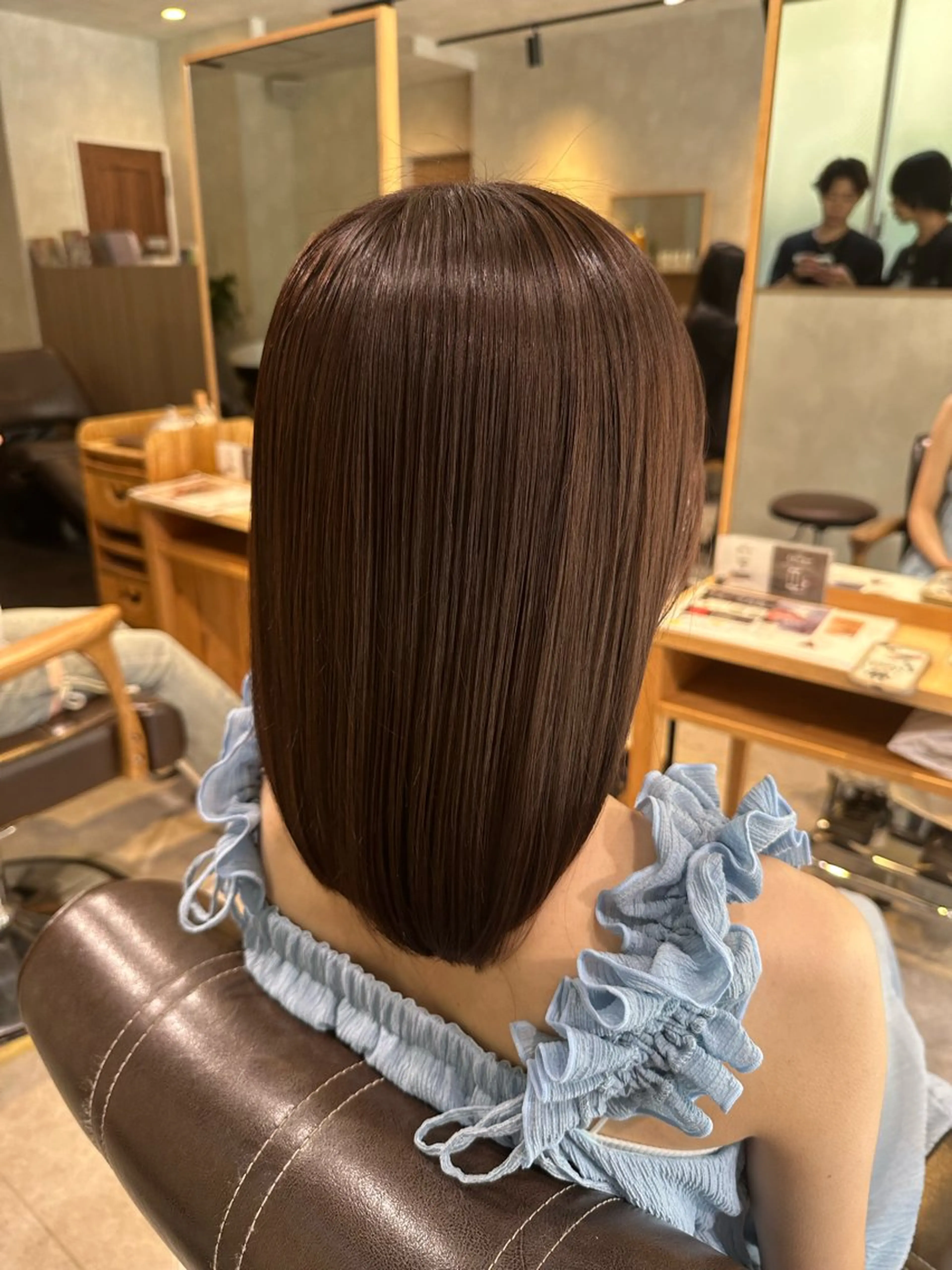 ミディアム カラー 🦋艶モテカラー/ヘ アセット🦋YURIのヘアスタイル