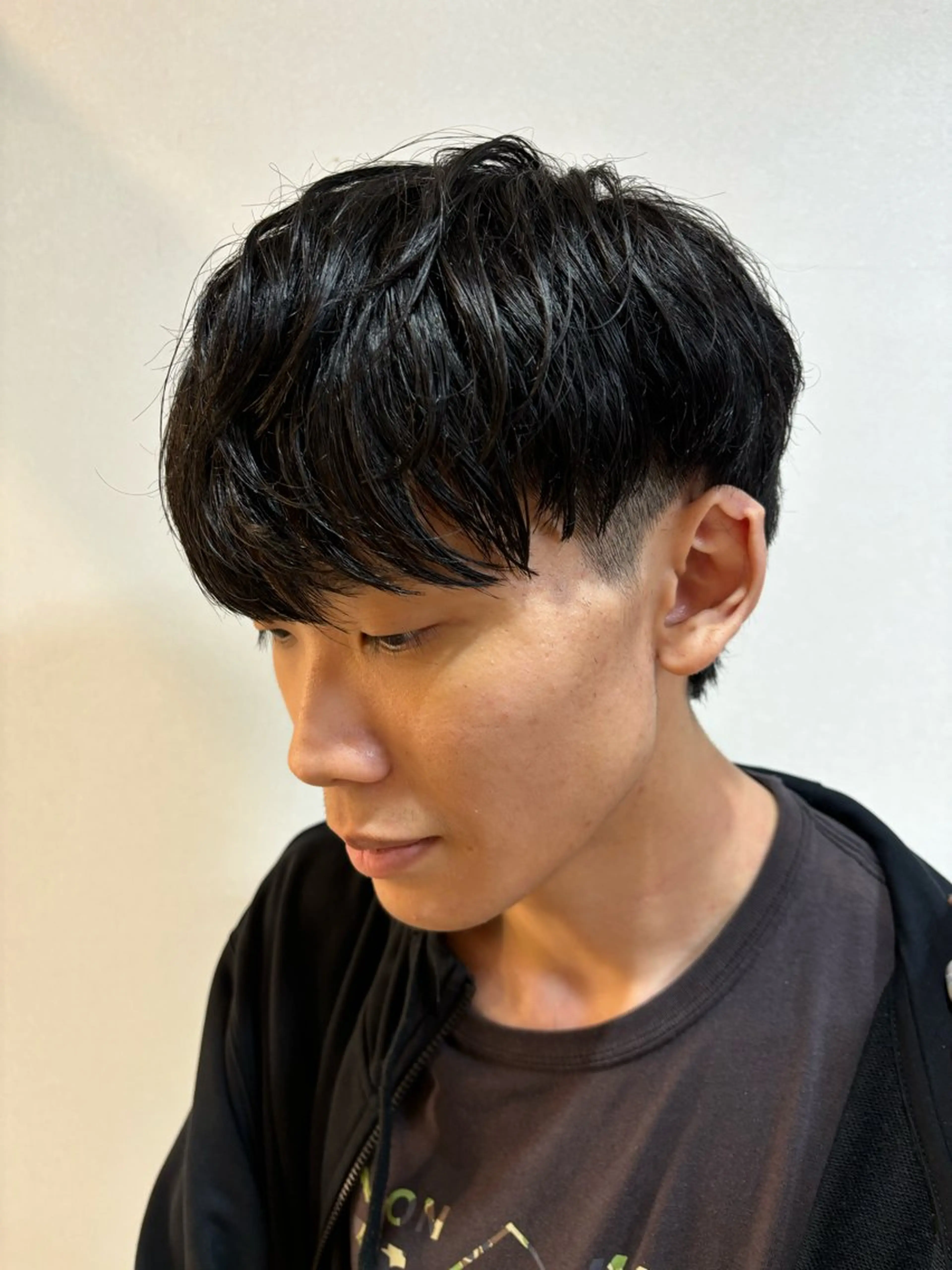 ショート メンズ くせ毛 札幌パーマ 髪質改善/後藤海音のヘアスタイル