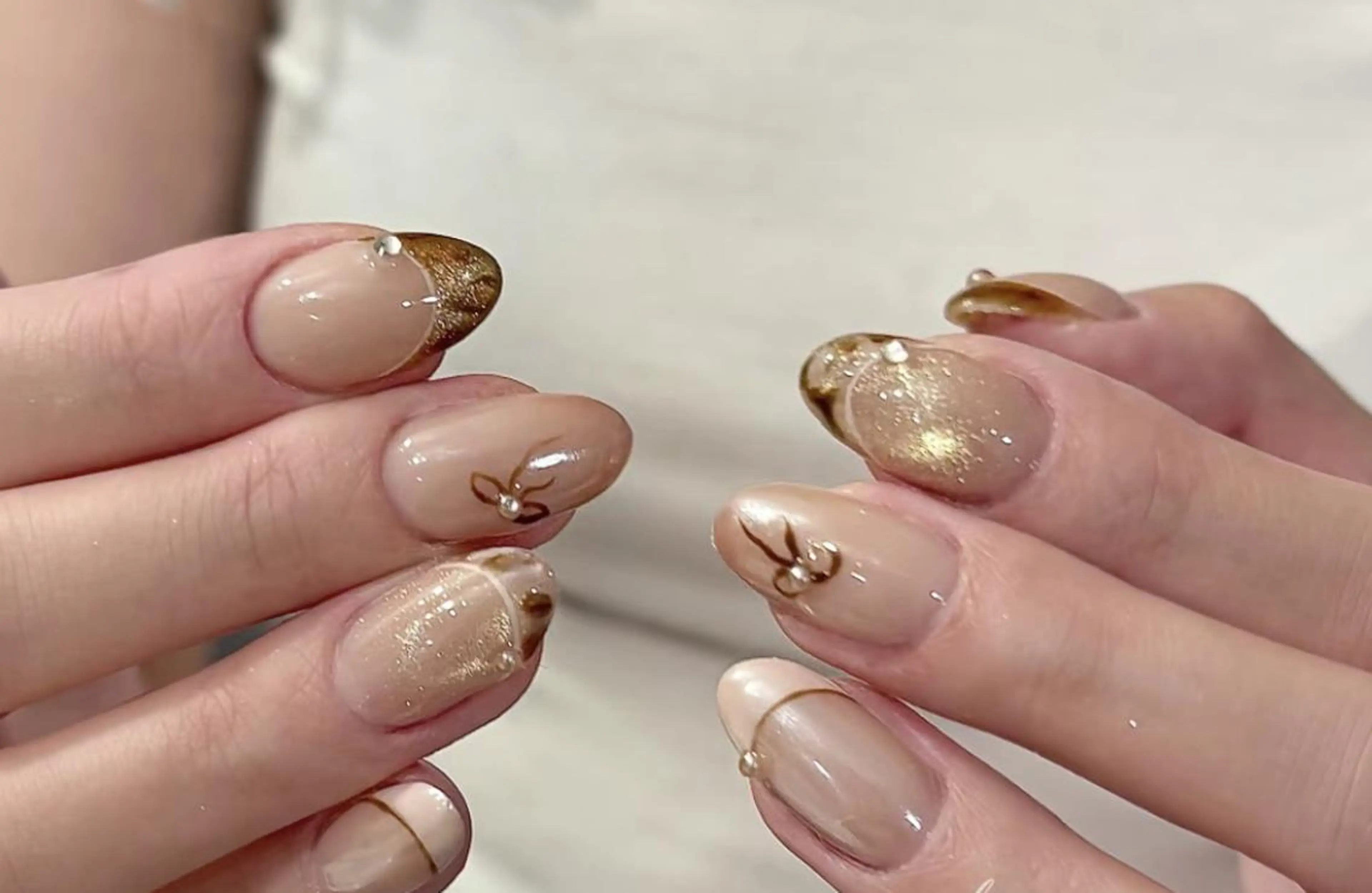 ネイル ハンドネイル 🎀 NaNa_nailのネイルデザイン