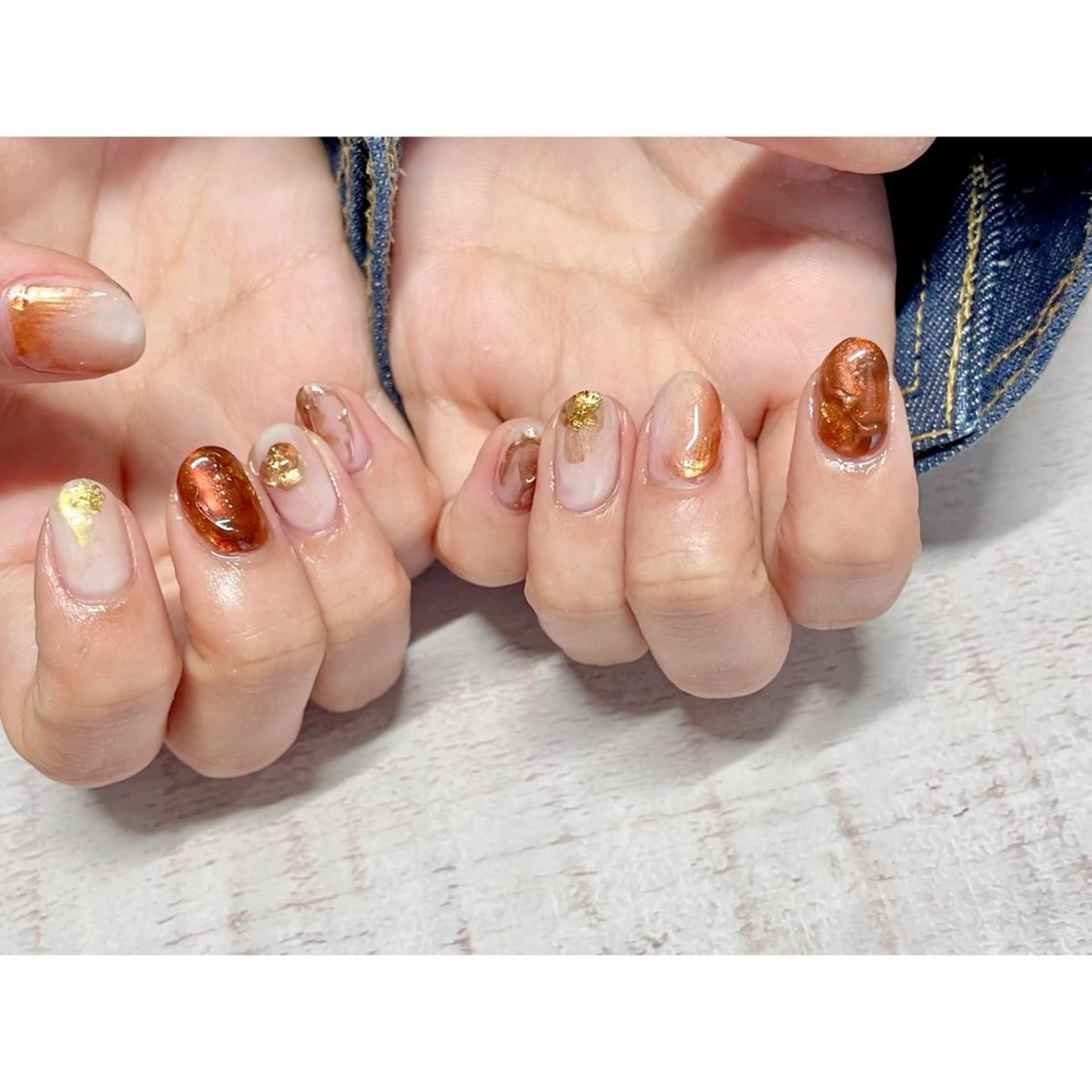 ネイル 𖡼 yumenoのネイルデザイン