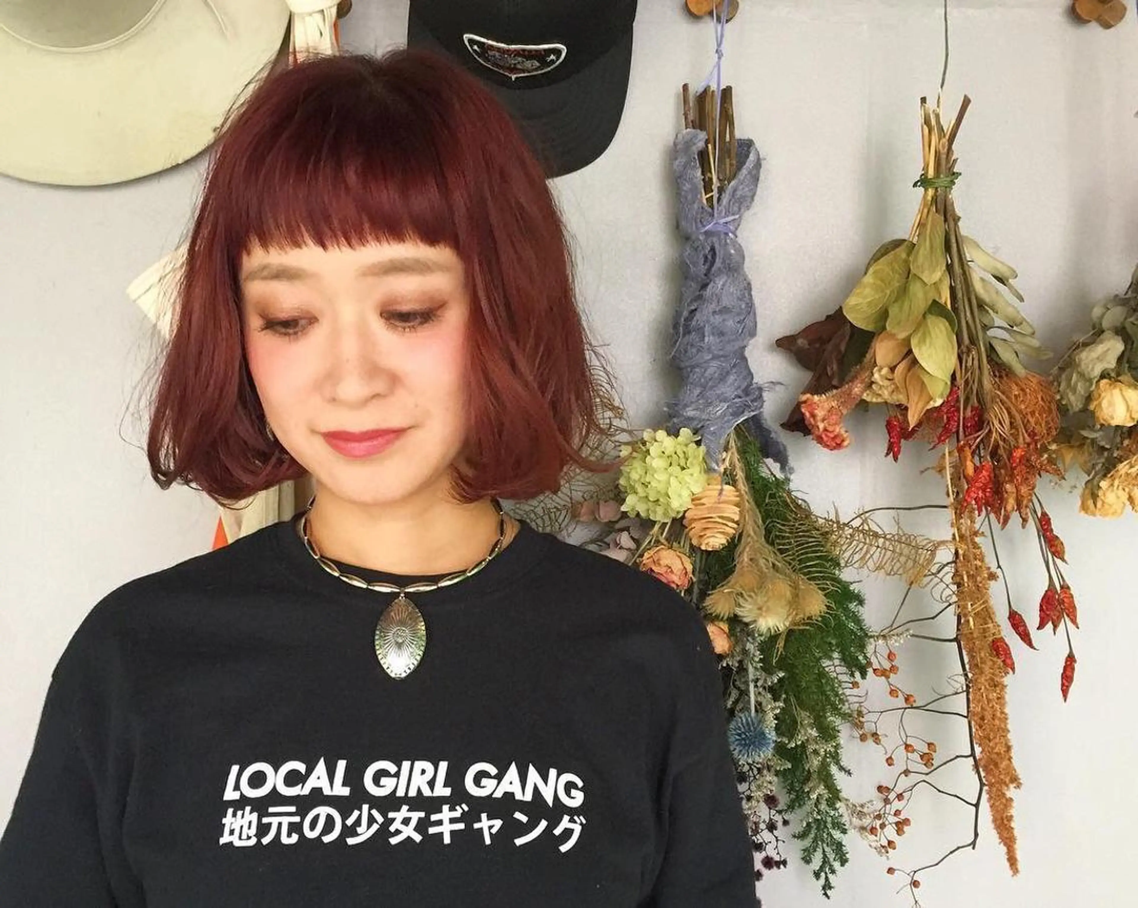 ミディアム カラー ブリーチ ブリーチなしカラー ピンクカラー バイオレットカラー VIRETTA所属・VIRETTA 【ヴィレッタ】のヘアスタイル