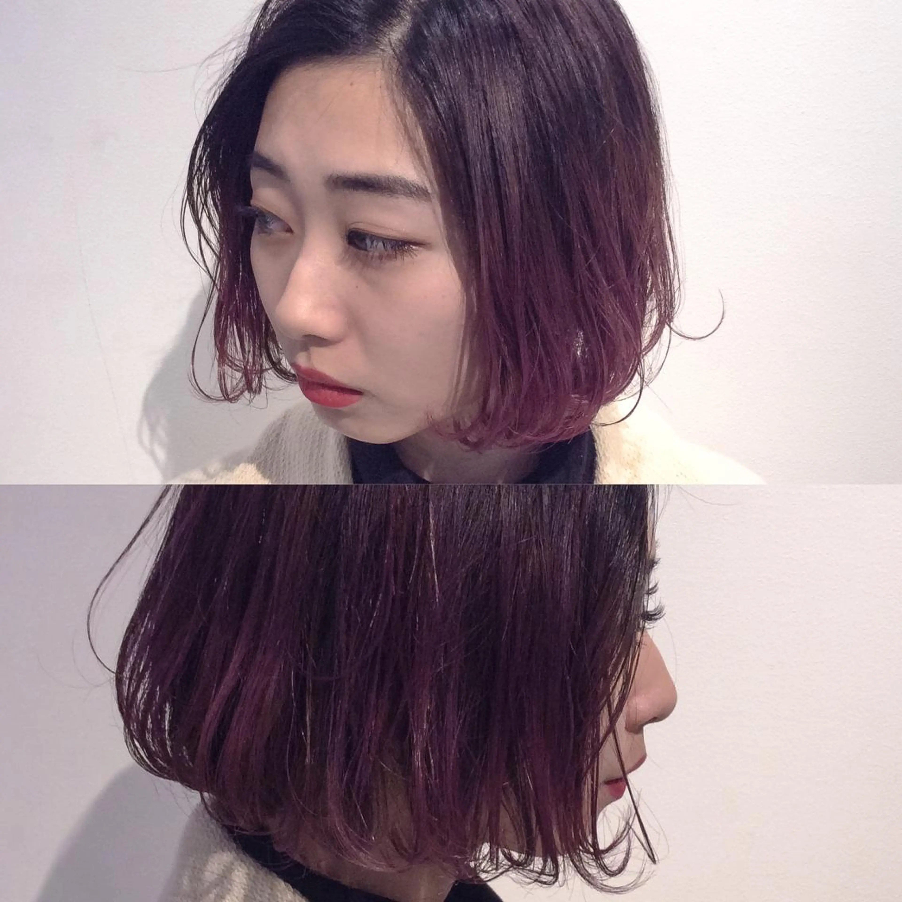 ショート ミディアム カラー 堀江/心斎橋/西大橋 四ツ橋【Vers】のヘアスタイル