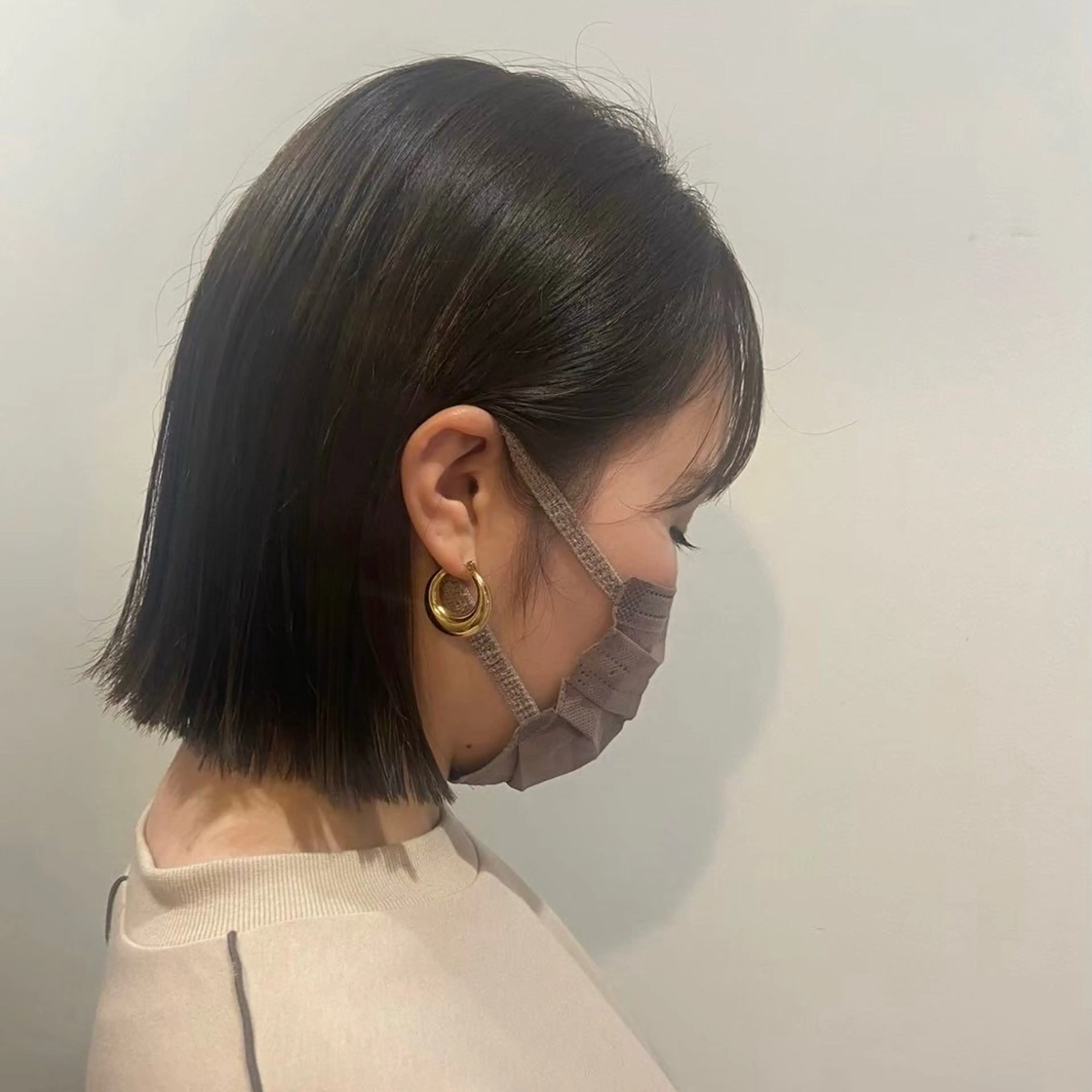 ミディアム アオイ/透明感カラー レイヤー🌙のヘアスタイル