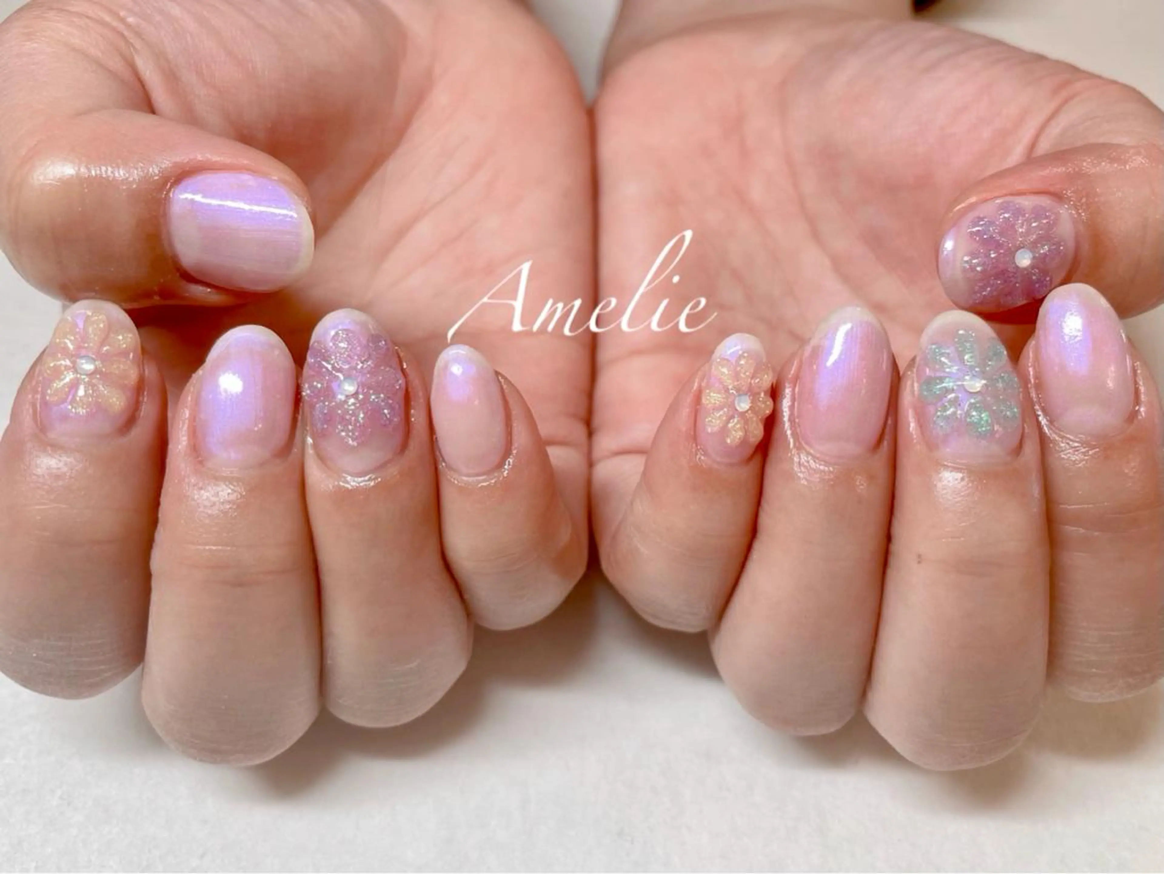 ネイル ジェルネイル 持ち込み パラジェル ぷっくりネイル yo koのネイルデザイン