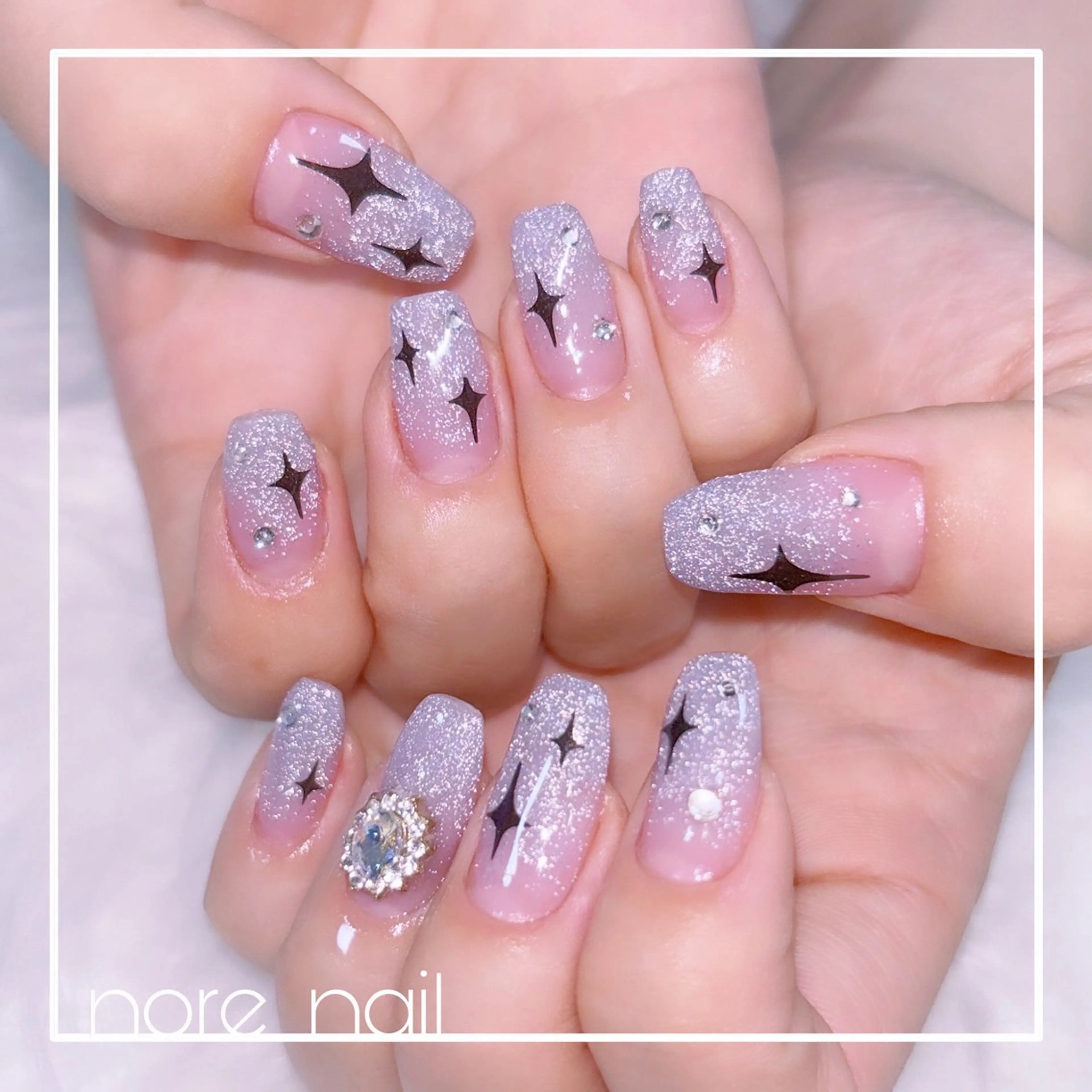 ネイル フラッシュネイル ハンドネイル nore nail所属・nore nailのネイルデザイン