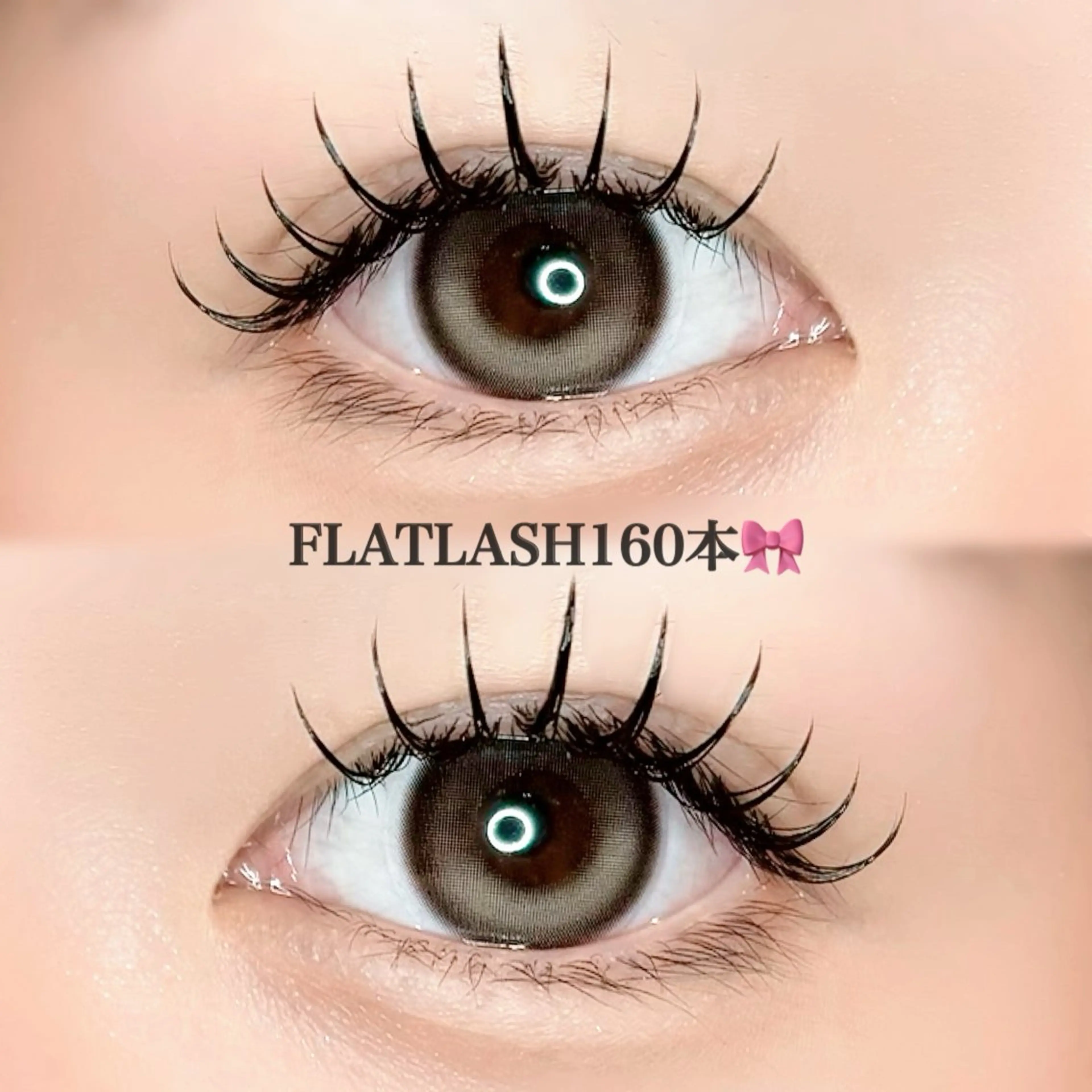 マツエク・マツパ Dカール フラットラッシュ Banana福井店所属・元矢 真衣のマツエク・マツパデザイン