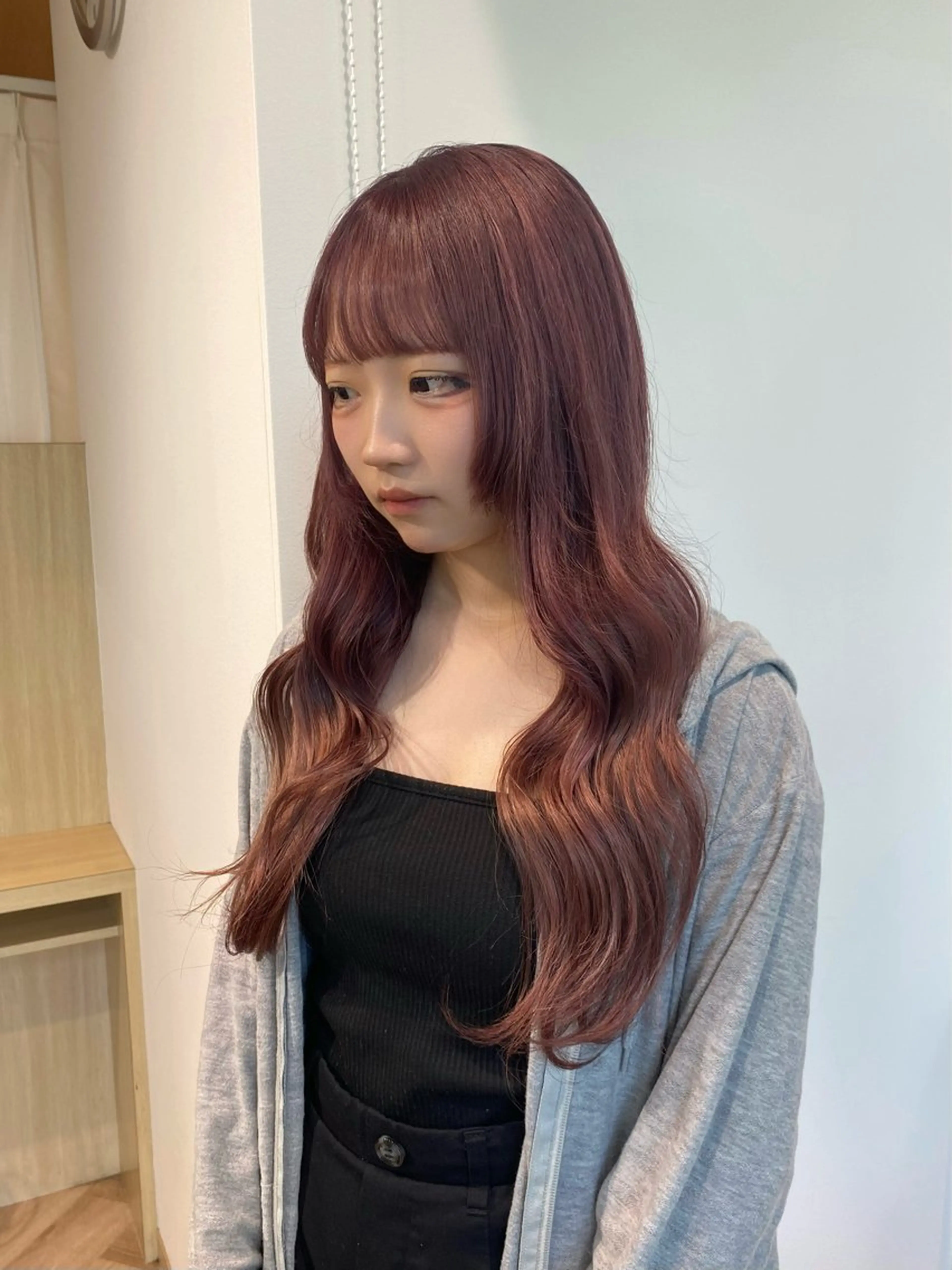 カラー ベージュカラー ブリーチ ピンクカラー ヘアカラー Yamada Ami🪐のヘアスタイル