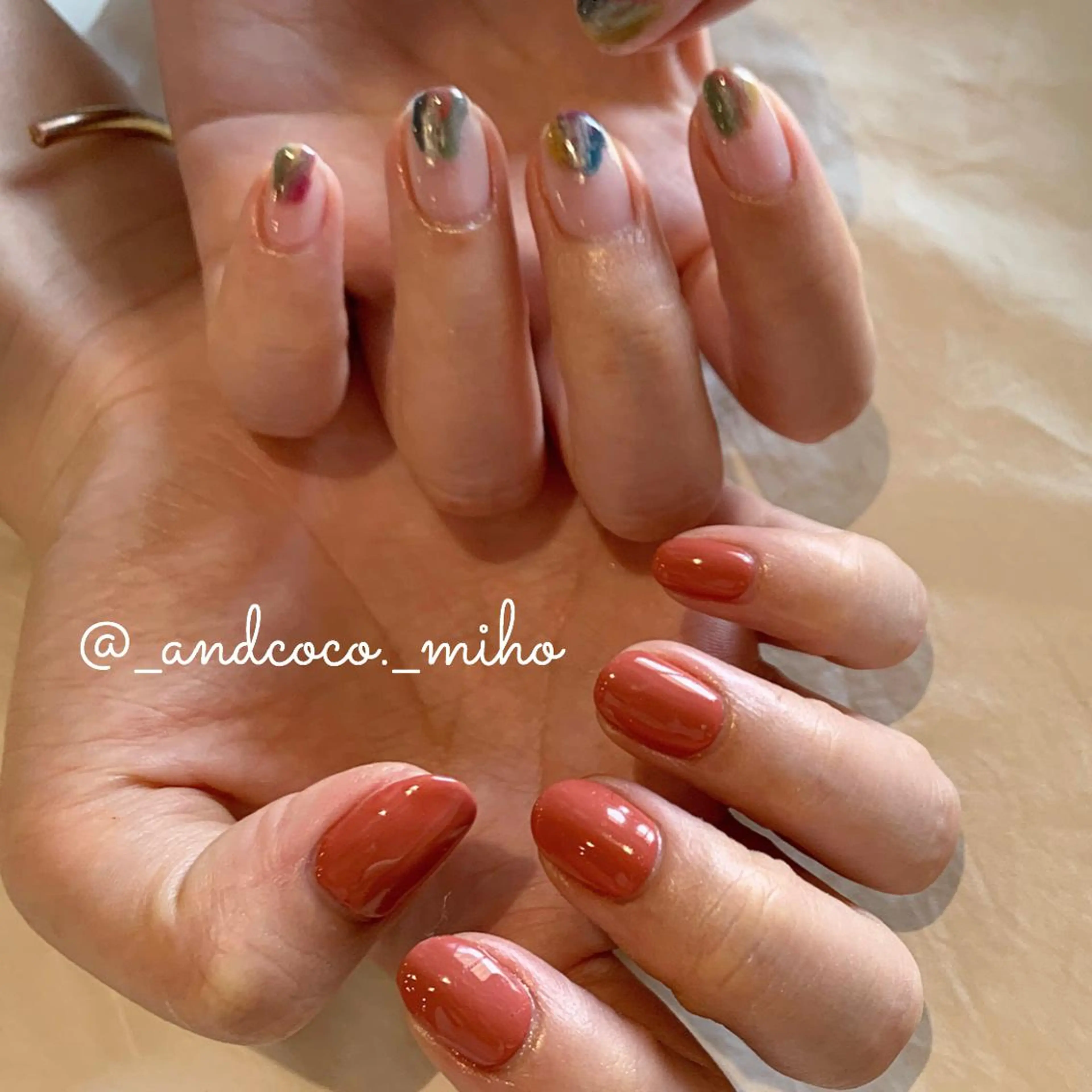 ネイル ハンドネイル I'm Me.所属・Nailist〻 mihoのネイルデザイン