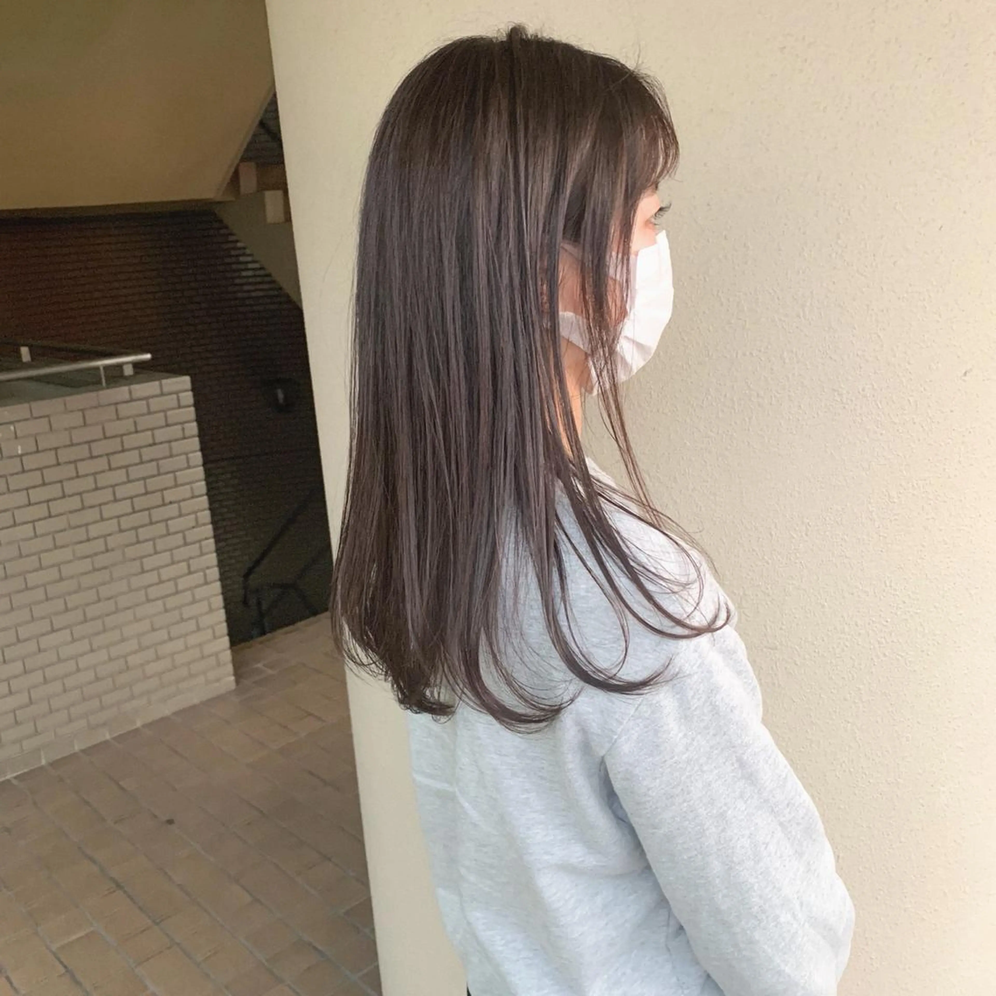 ロング カラー regalo 森重ユウのヘアスタイル